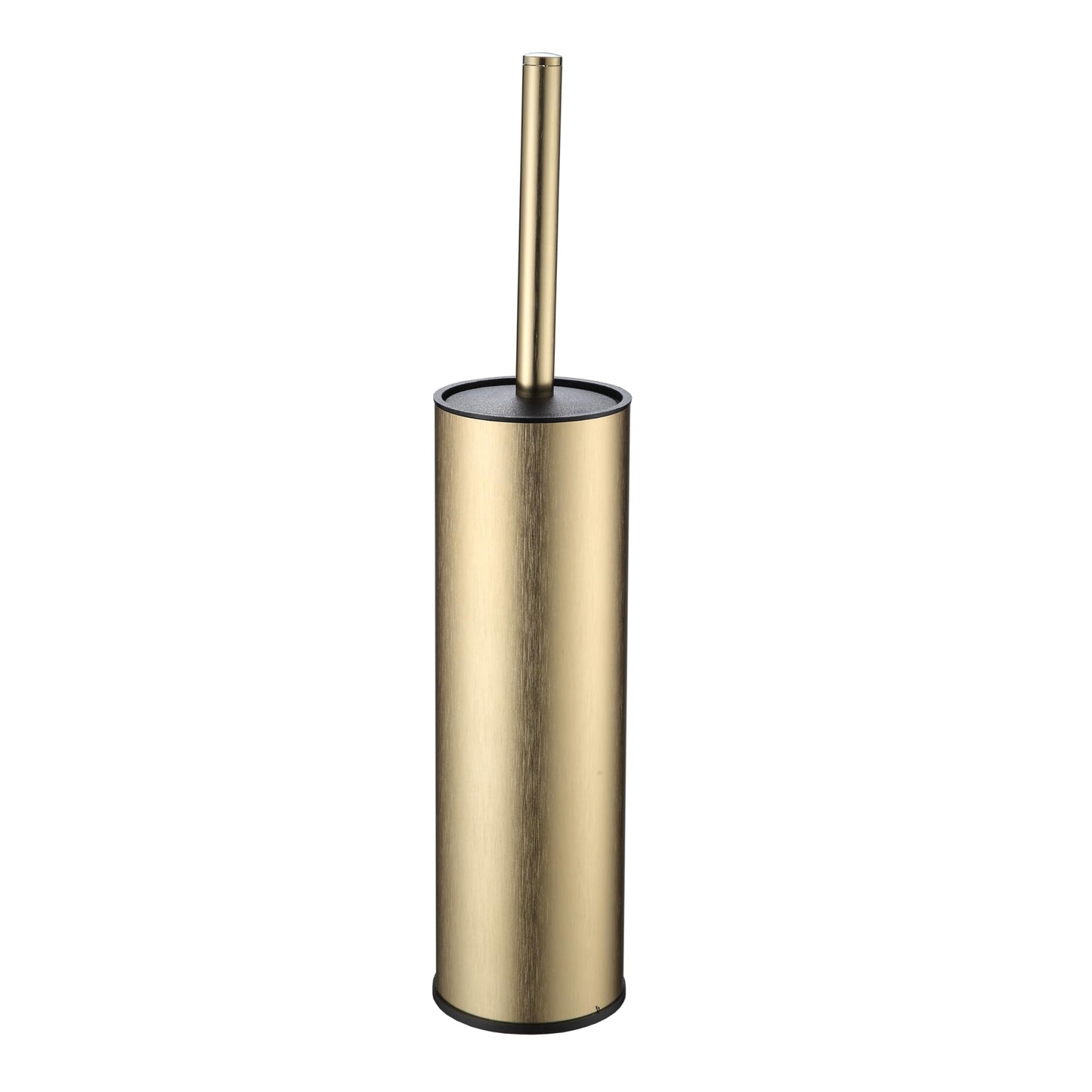 KLDKLD Toilet Brush and Holder Set Premium Material Toilet Bowl Cleaner Free Standing Toilet Bowl Brush and Holder Gold