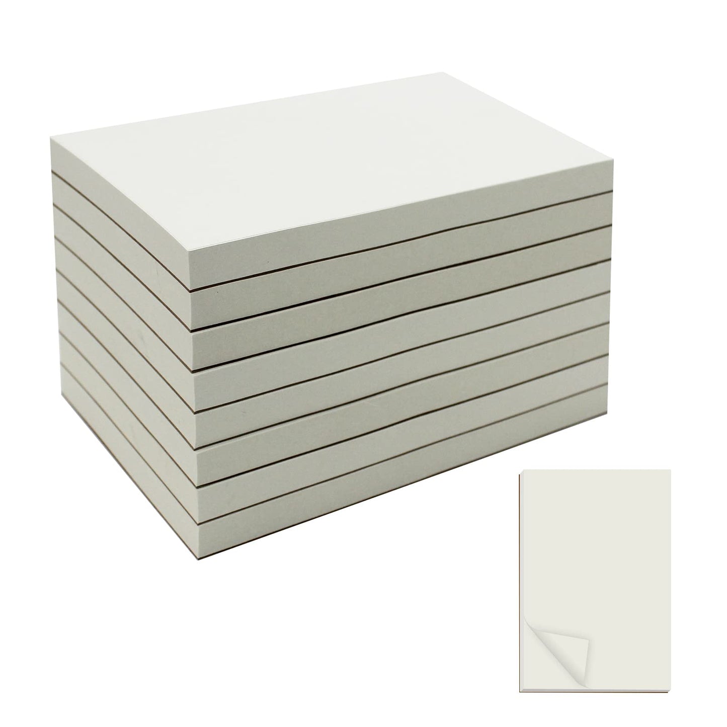 suituts 24 Pack 4X6 Inch Memo Pads Scratch Pads/Writing Pads, Small Blank Note Pad bulk for Servers, School, Office (Each Note Pads 100 Sheets)