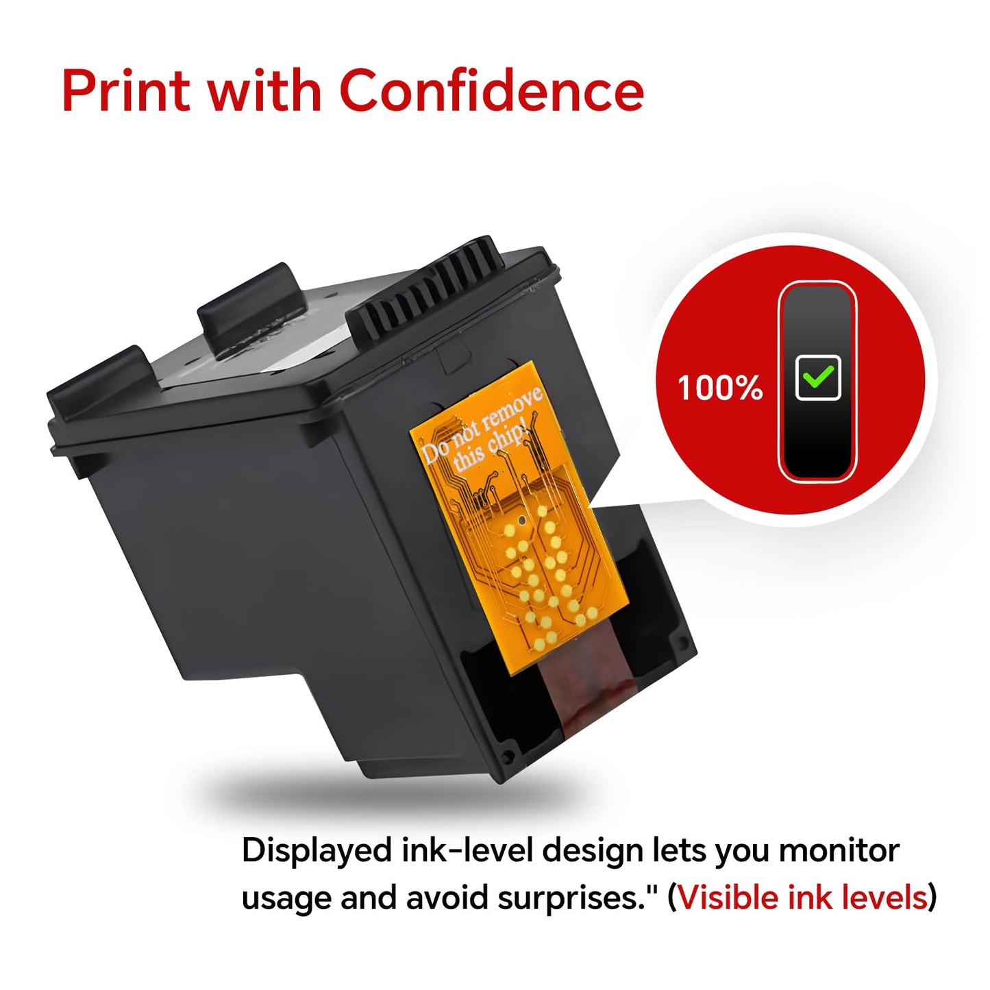 275XL Ink Cartridges Black Replacement for Canon 275 PG-275 Black Ink Cartridge Work with Pixma TS3720 TR4720 TR4700 TR4722 TS3500 TS3520 Printer (2 Black)