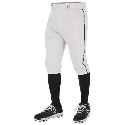 CHAMPRO Triple Crown 2.0 Baseball Knickers with Braid White, Black