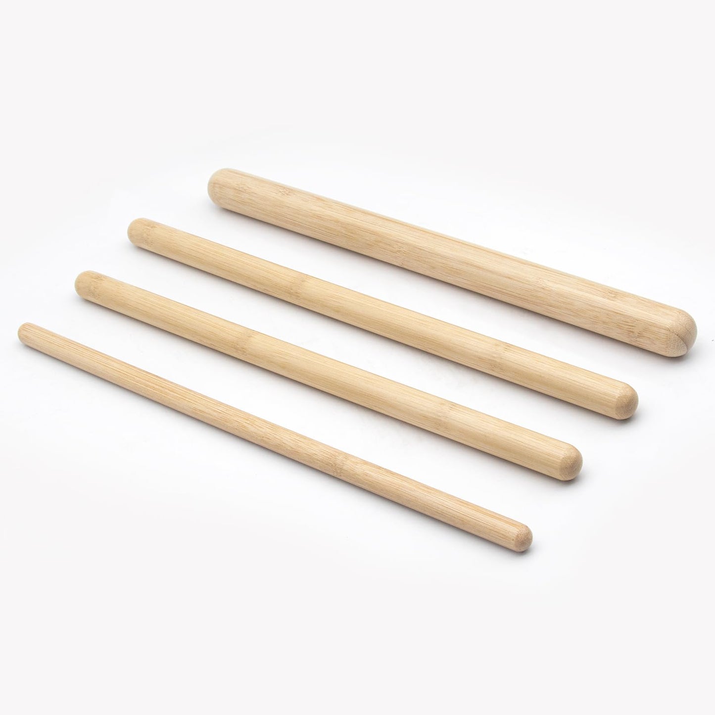 Goodtar 12 PCS Solid Bamboo Massage Stick Sets Warm Bamboo Therapy Massage Tools for Full Body Use at Home/Professional Massage Studio
