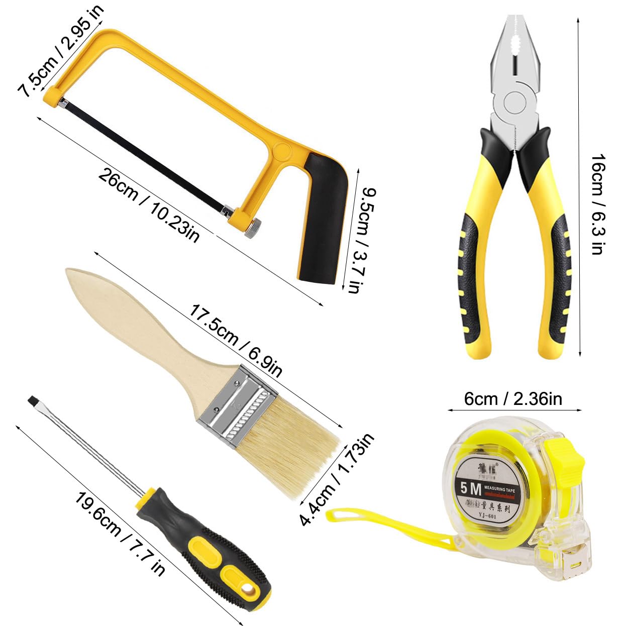 QeeHeng Kids Tool Set，Kids Real Tool Kit with Real Hand Tools, Children Construction Beginner Learning Tools Hammer Box for Home DIY Building and Woodworking, Great Gift for Boys & Girls