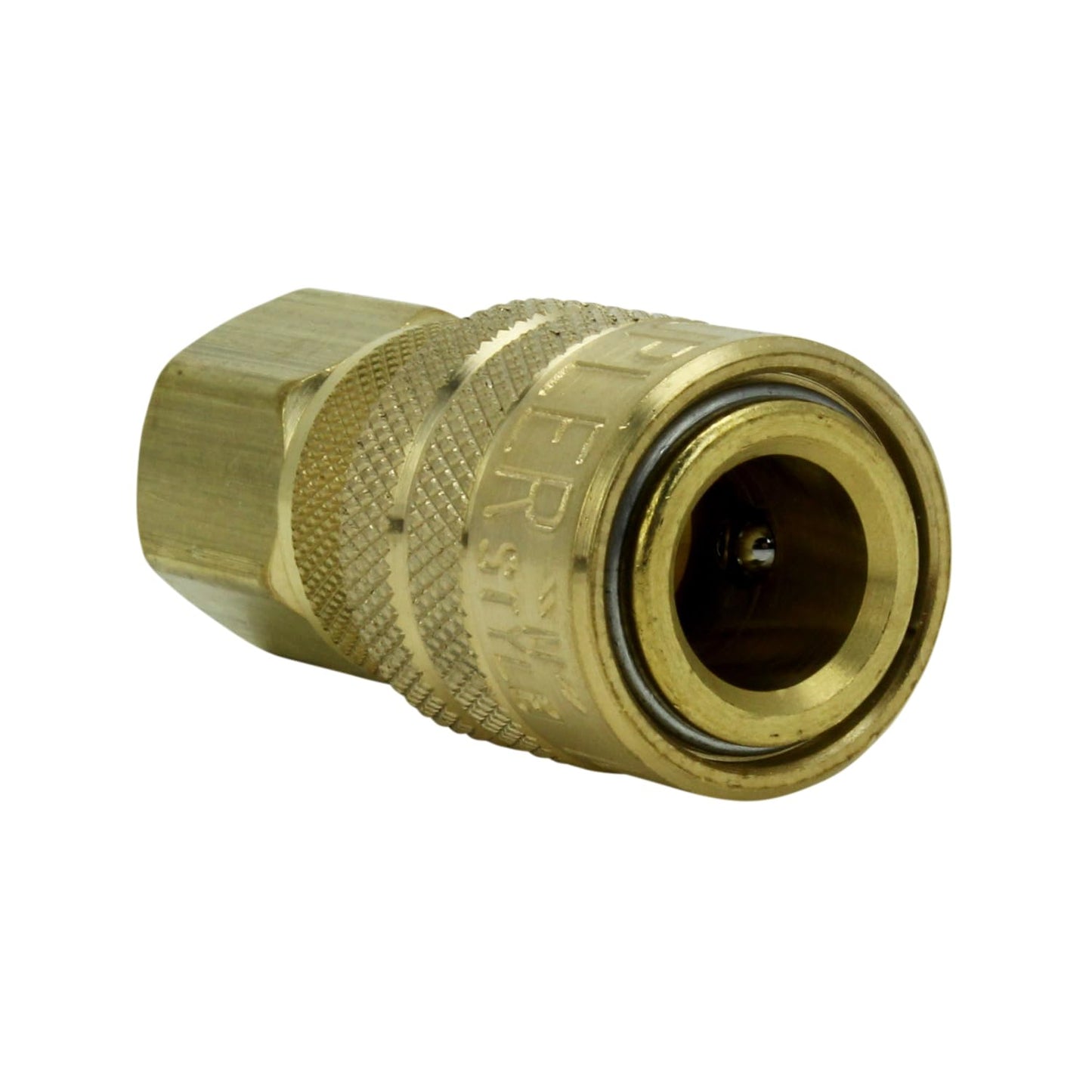 Milton S-715-4 M/I-Style Brass Coupler