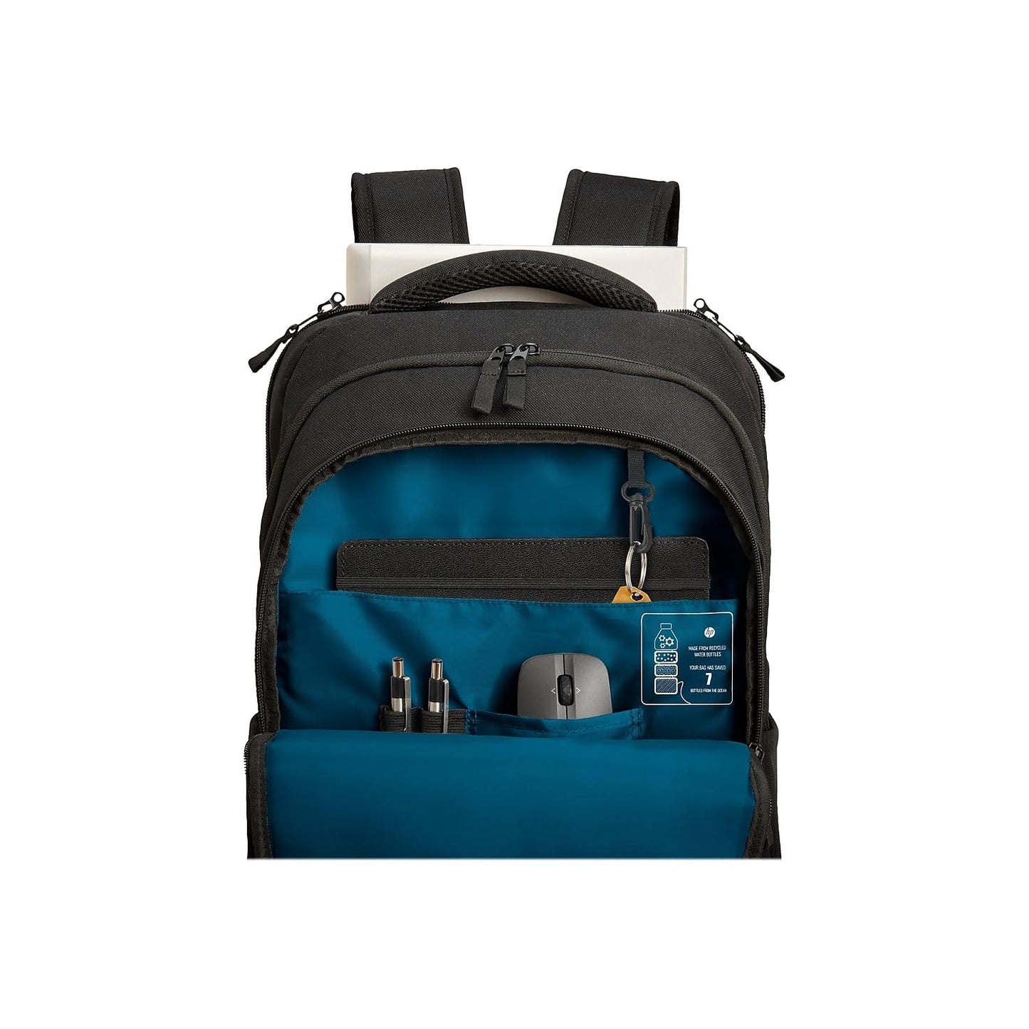 HP Unisex's Rucksack Laptop Bag, Black, 17.3