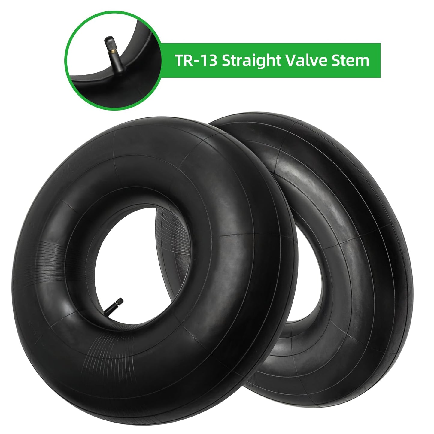 Artilife 2 Pack Tire Tube,Inner Tube Lawn Tractor Tire for Lawn Mower, ATVs, Go-Karts and More (20x8.00/10.00-8)