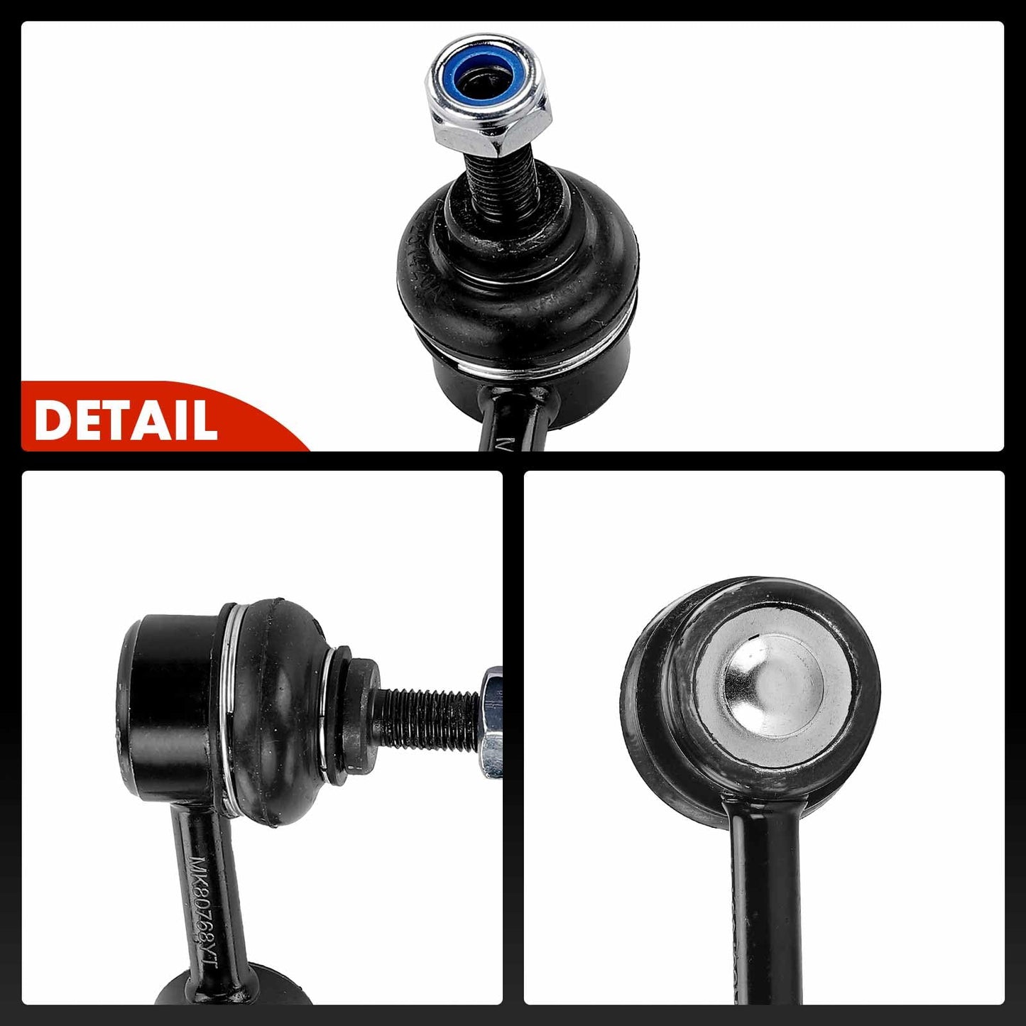 A-Premium 2 x Front Sway Bar Links Stabilizer Bar Links, Compatible with Honda Civic 2006-2011 & Acura CSX 2006-2011