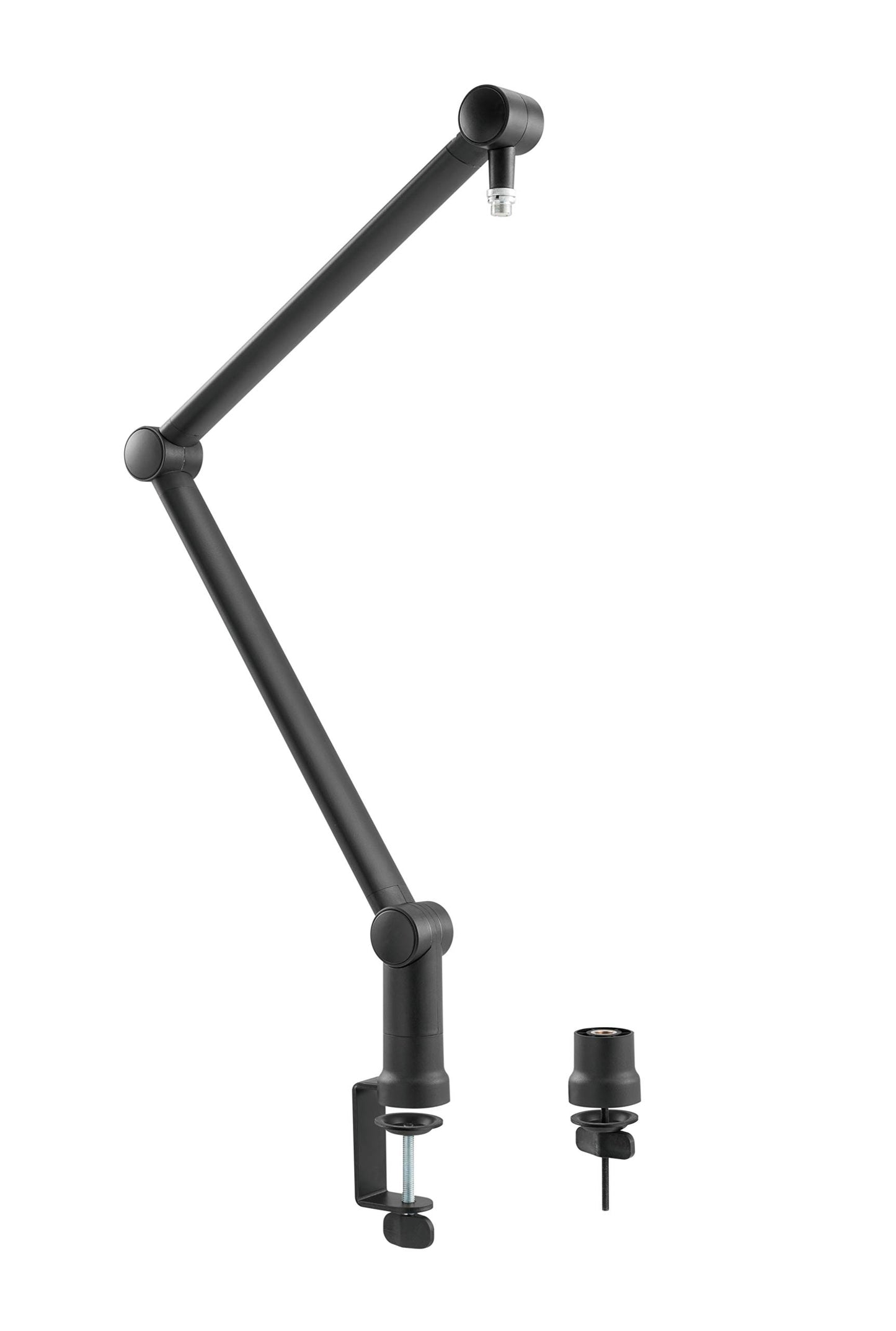 Duramex (Tm) Adjustable Microphone Boom Arm [3/8’’ to 5/8’’ Screw Adapter] Suspension Scissor Mic Stand, Desk Mount For Blue Snowball, Yeti, & Other Studio Gaming Microphones (With Cable Management)