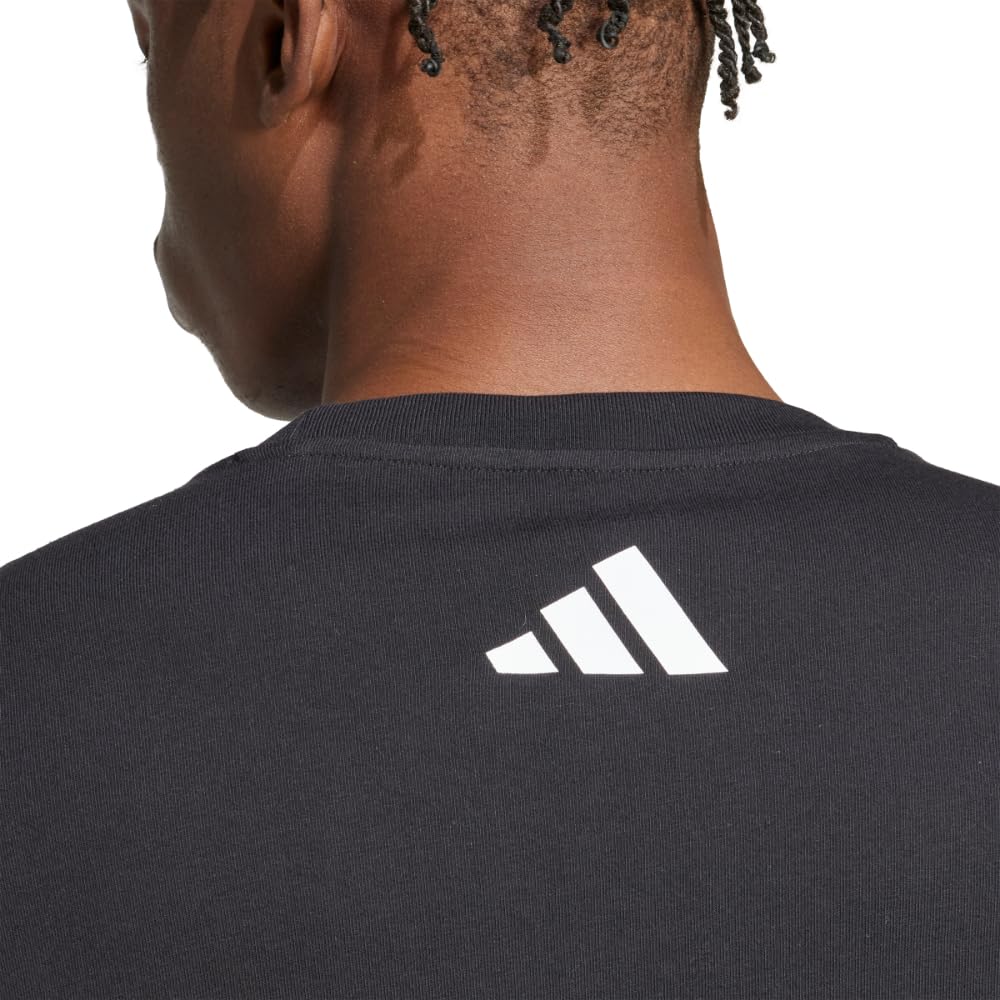 adidas Men's Mercedes - AMG Petronas Formula One Team Graphic T-Shirt, Black/White, Medium