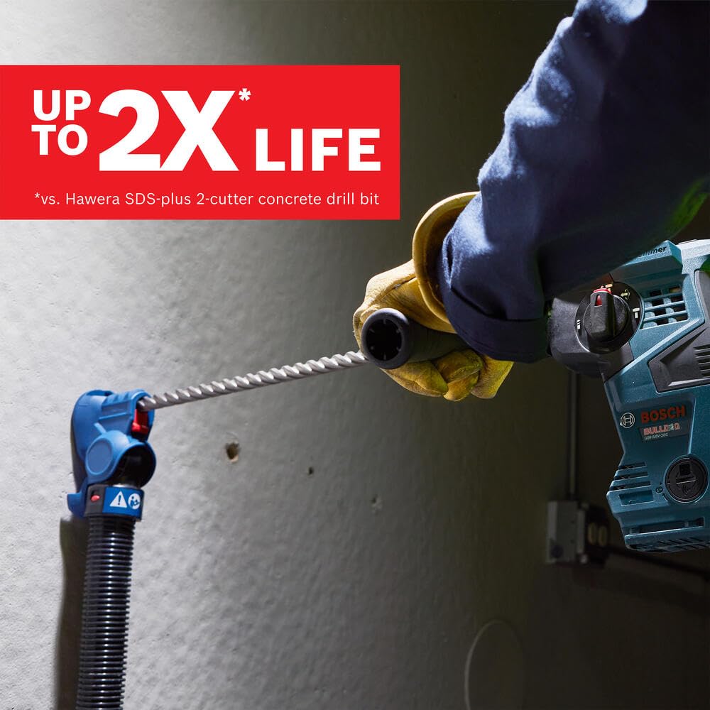 Bosch HC4CK007-7 Pc. SDS-Plus® Bulldog™ Tough Rotary Hammer Bit Set