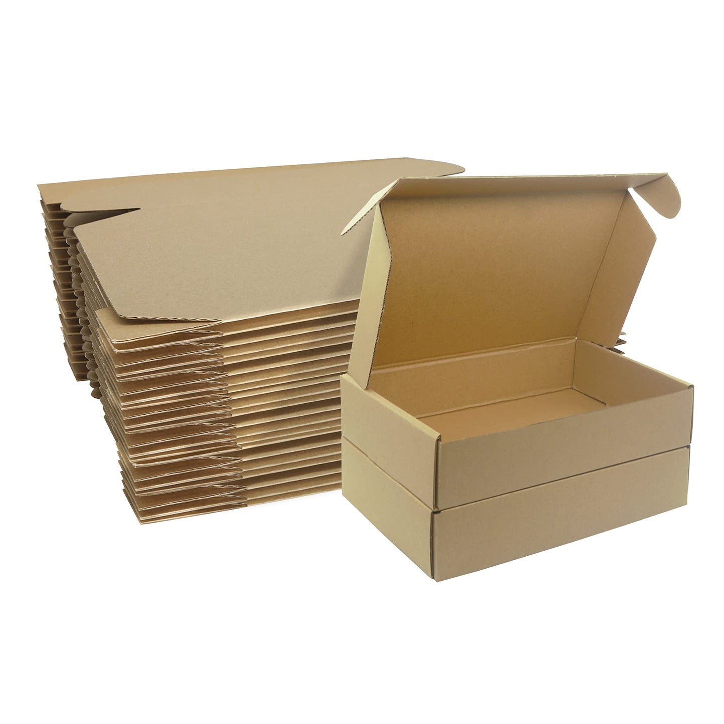 A5 C5 Corrugated Cardboard Shipping Boxes, 230x160x50mm (9"x6.3"x2") Small Parcel Boxes, Packaging Mailing Boxes for Business, Posting, Small Packet Shipping, Storing or Gift(Pack of 25)