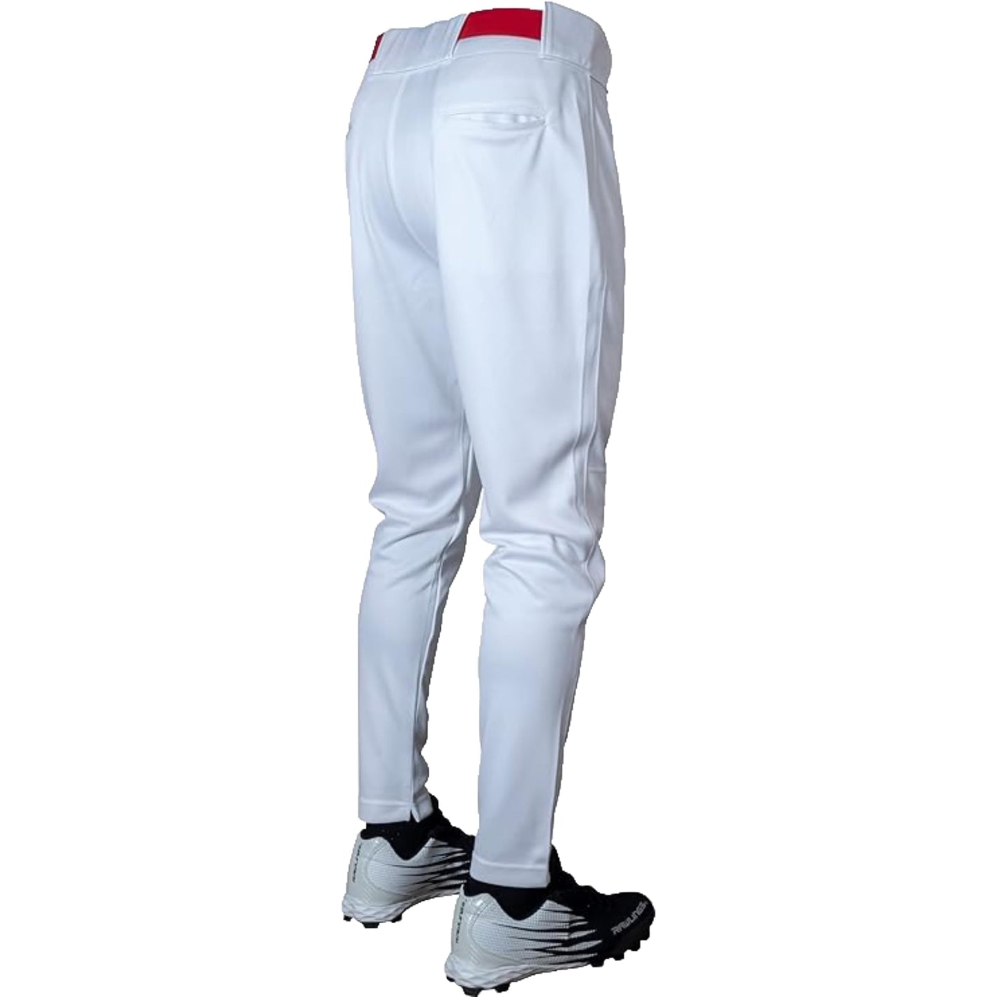 Adult Jog Baseball Pant-M-WHT