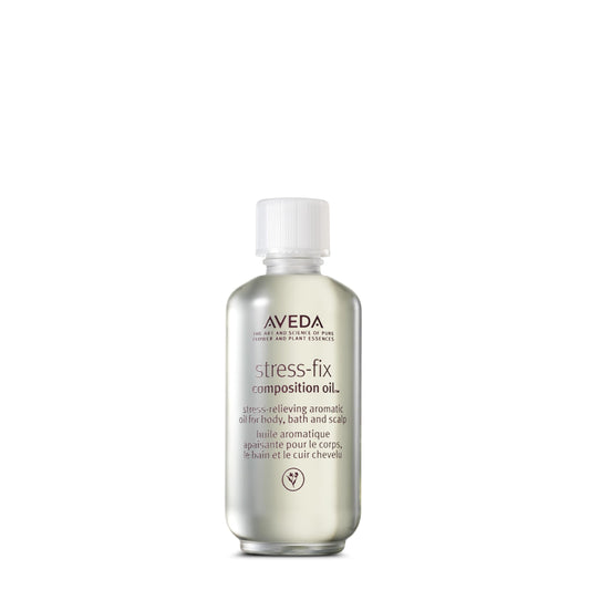 Aveda Stress-Fix Composition Oil | Bath, Body & Scalp Oil | Shown to Reduce Feelings of Stress | with Aroma of Lavender, Lavandin, Clary Sage, 50ml