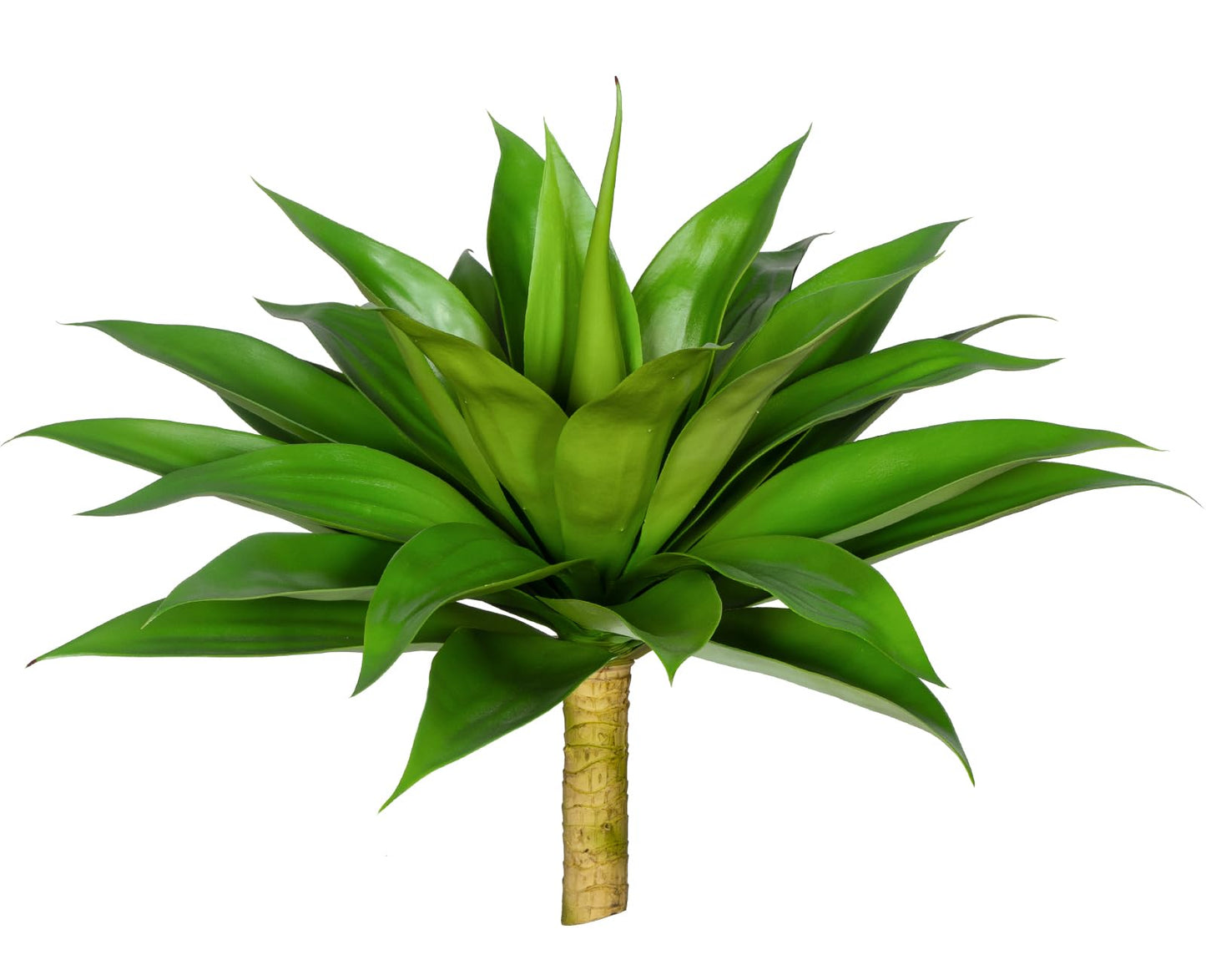 Ttranewsoo Artificial Plants Outdoor Faux Plant,ArtificialAgave Faux Hostas Outdoor Uv Resistant Artificial PlantsIndoor Fake Plant Artificial Agave Plant Indoor(1pcs, 28")