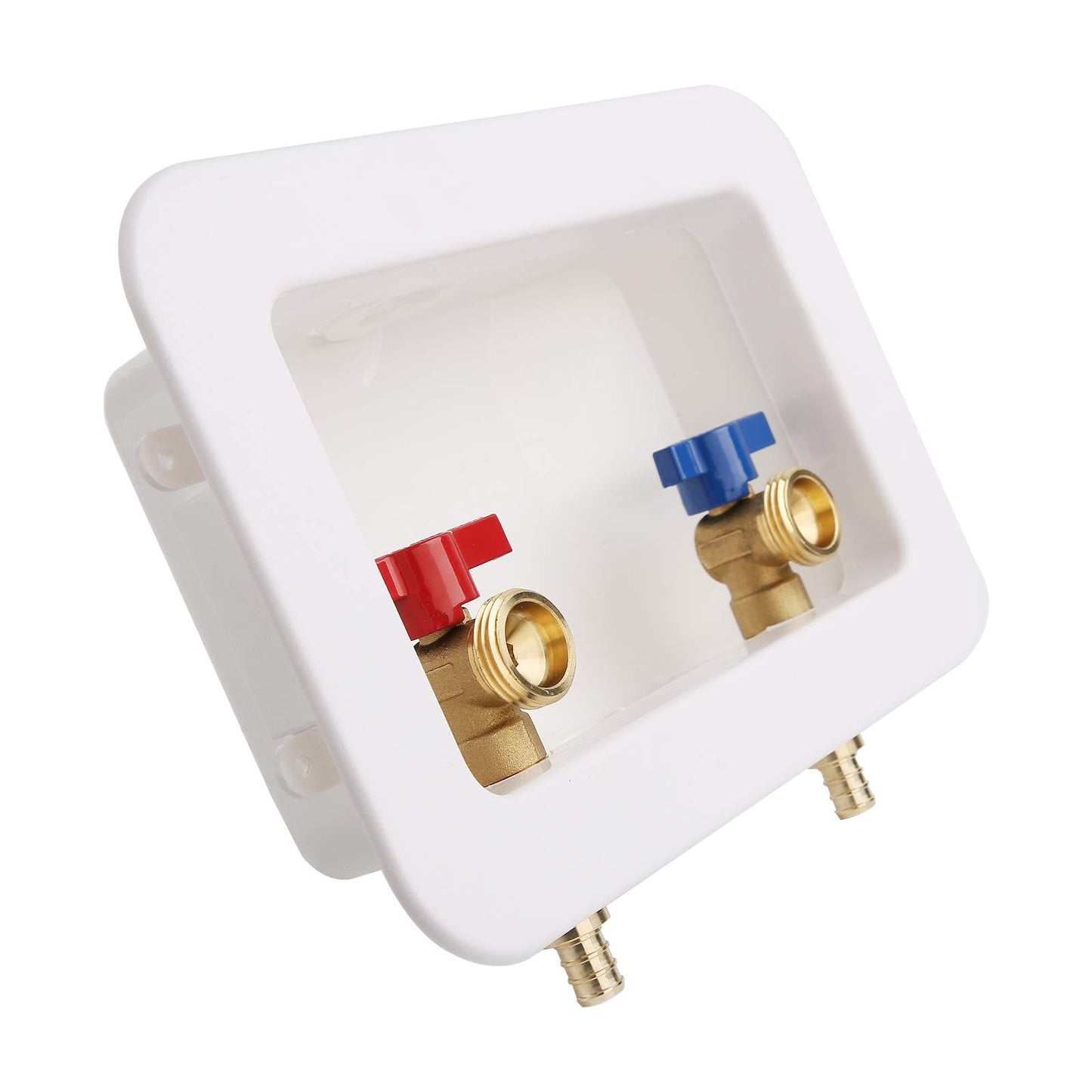 Watflow Washing Machine Outlet Box, 1/2-inch PEX,Plumbing Accessory, PEX Laundry Box…