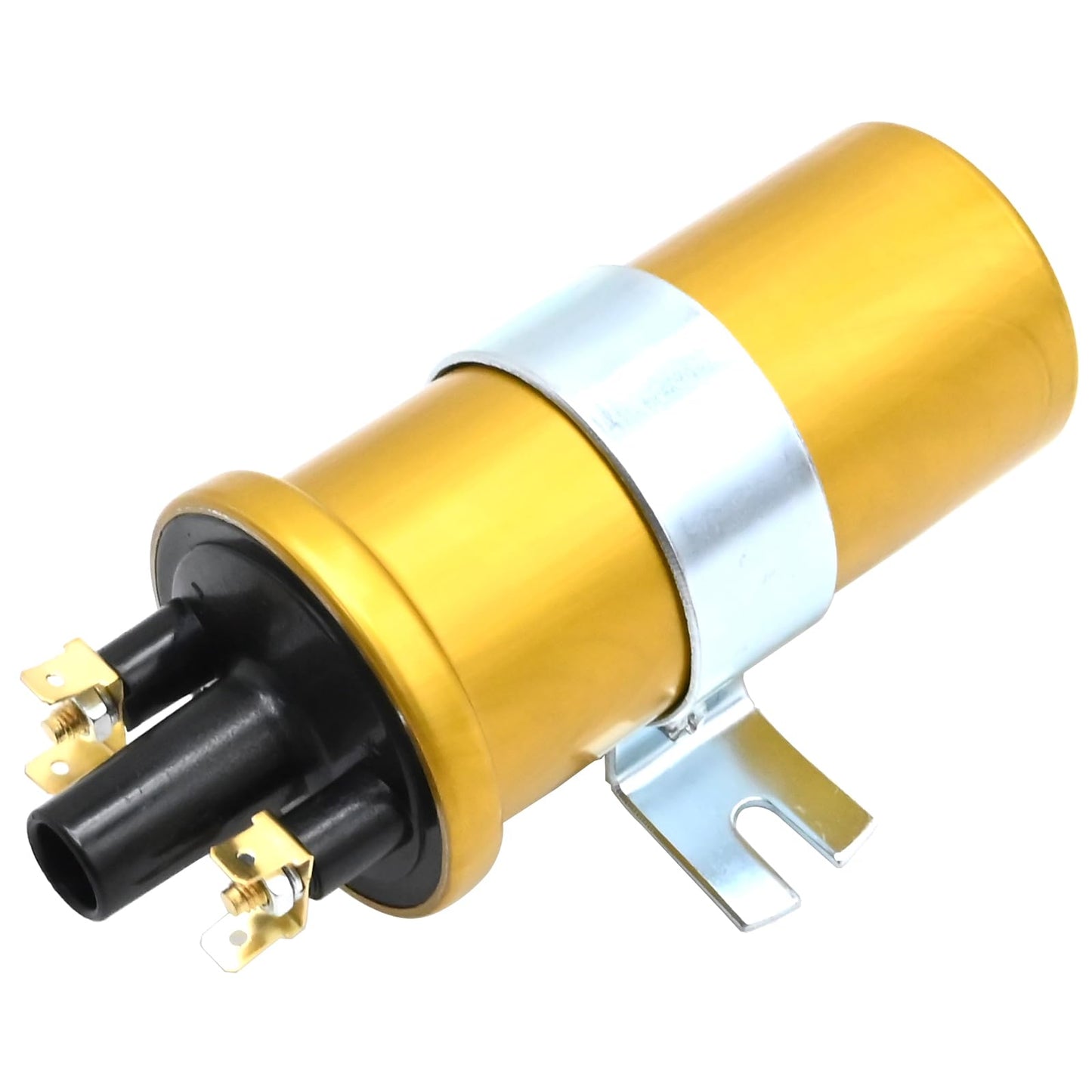 DUZFOREI 1 PC Ignition Coil, Replacement for LUCAS 12V Sports Ignition Coil, 12V Tractor Coil with Internal Resistor