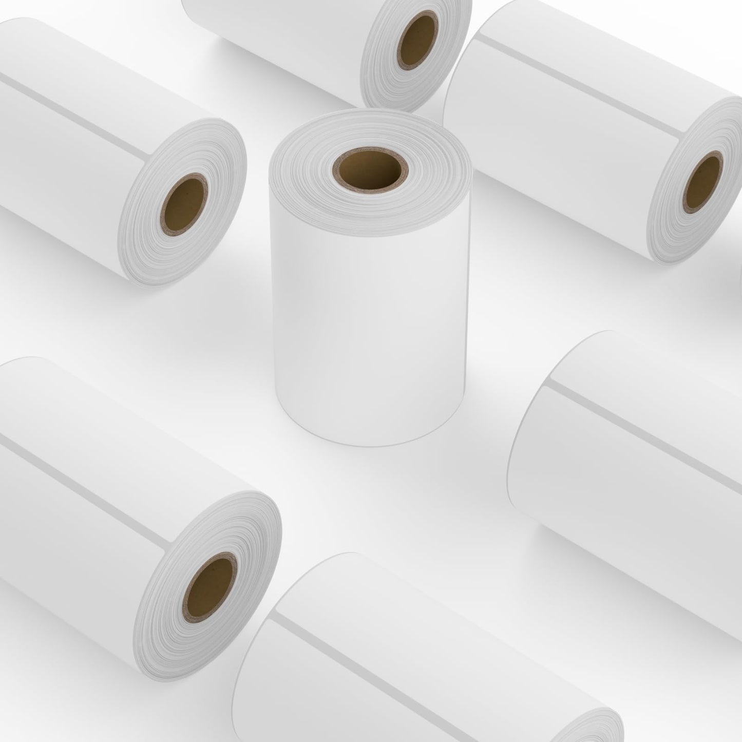 9527 Product 4x6 Blank Direct Thermal Shipping Labels for Zebra 2844 Zp-450 Zp-500 Zp-505,250 Labels/Roll,Total 6 Rolls