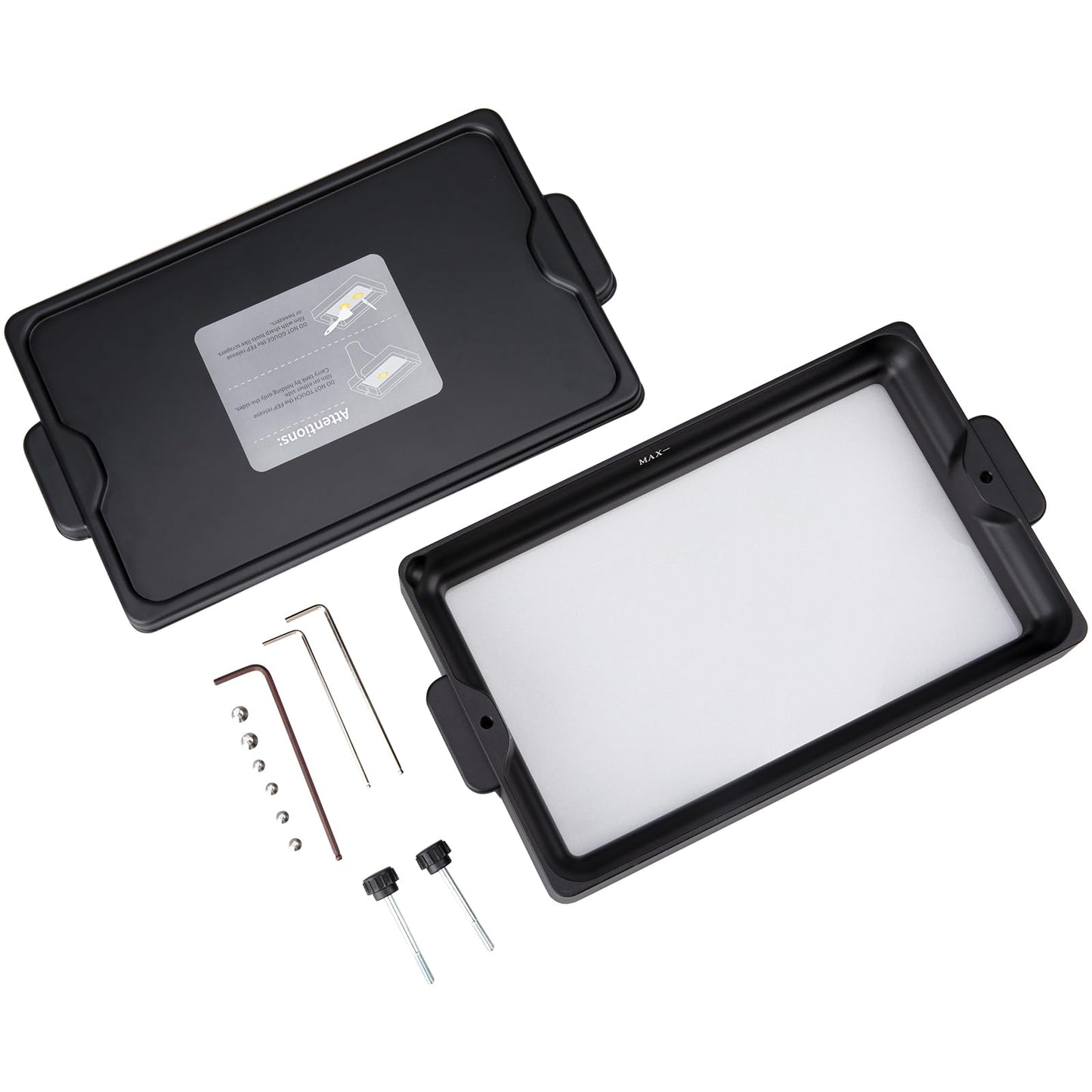 ELEGOO Metal Resin Tank for Saturn 3 Ultra LCD 3D Printer, ACF Release Liner Pre-Installed, with 3 Allen Wrench, Resin Vat for ELEGOO Saturn 3 Ultra