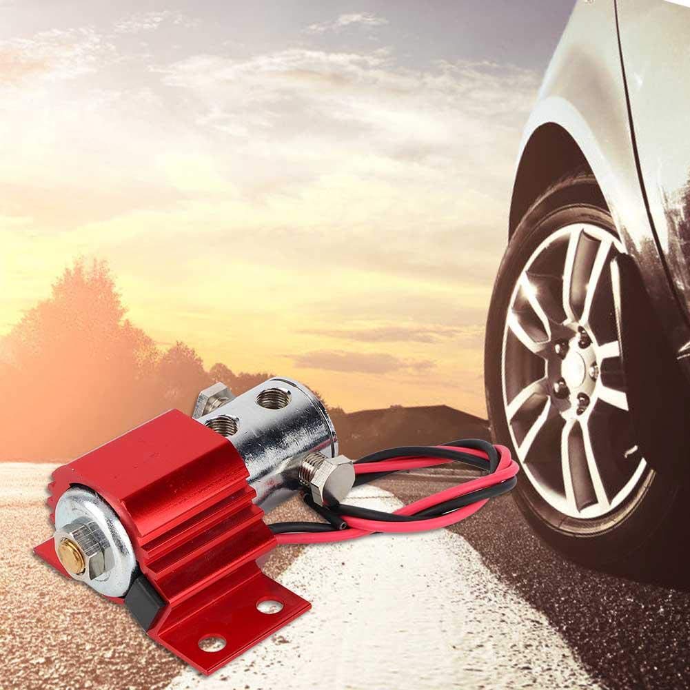 Aramox Brake Lock, Universal Brake Roll Control Electric Kit Brake Line Lock Hill Holder for 12-16 Volt Electric Systems (Red)