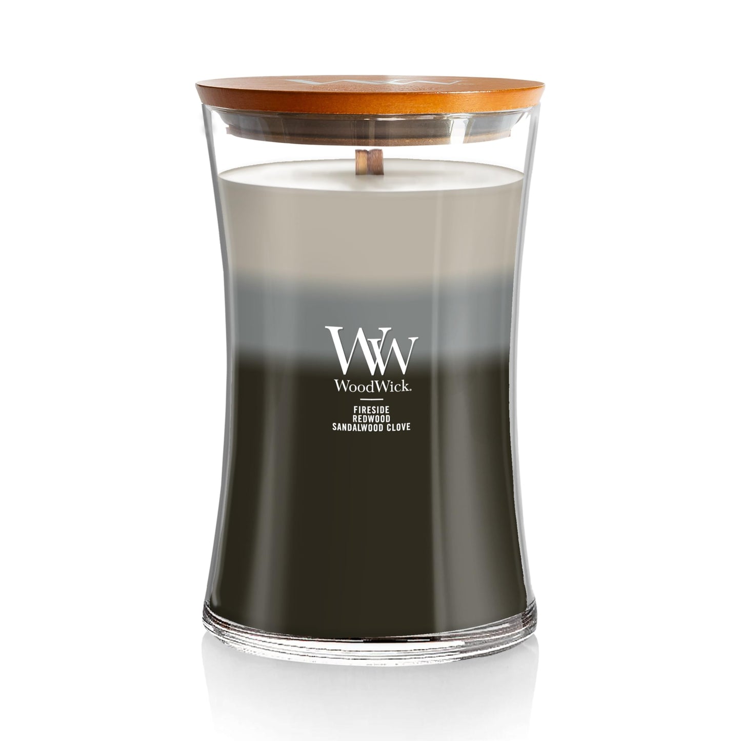 Woodwick Candle Warm Woods Trilogy Large Jar