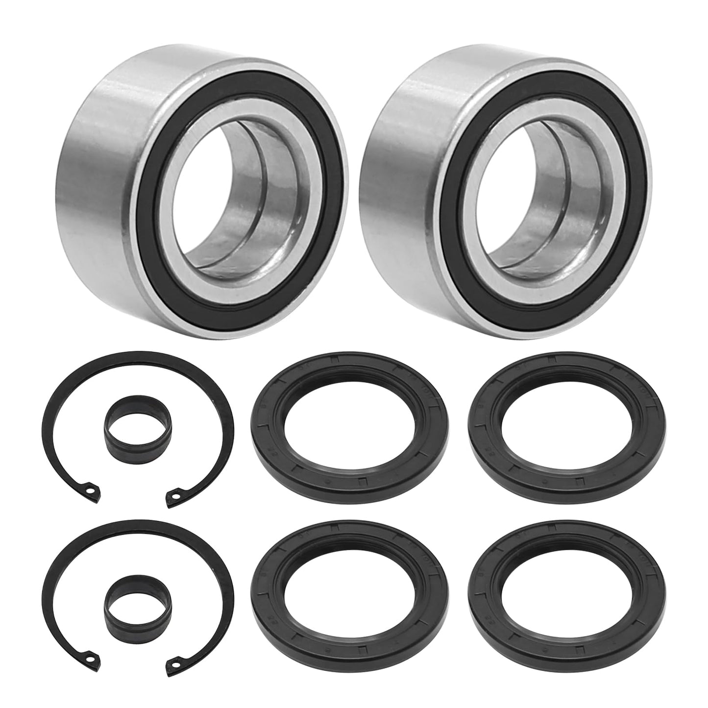 laffoonparts 91051-HA7-651 Front Wheel Bearings Seals Kit For Honda Foreman 400 450 500 TRX400 TRX450 TRX500 1995-2013 Rincon TRX680 TRX650 2003-2023 Foreman Rubicon 500 2001-2014