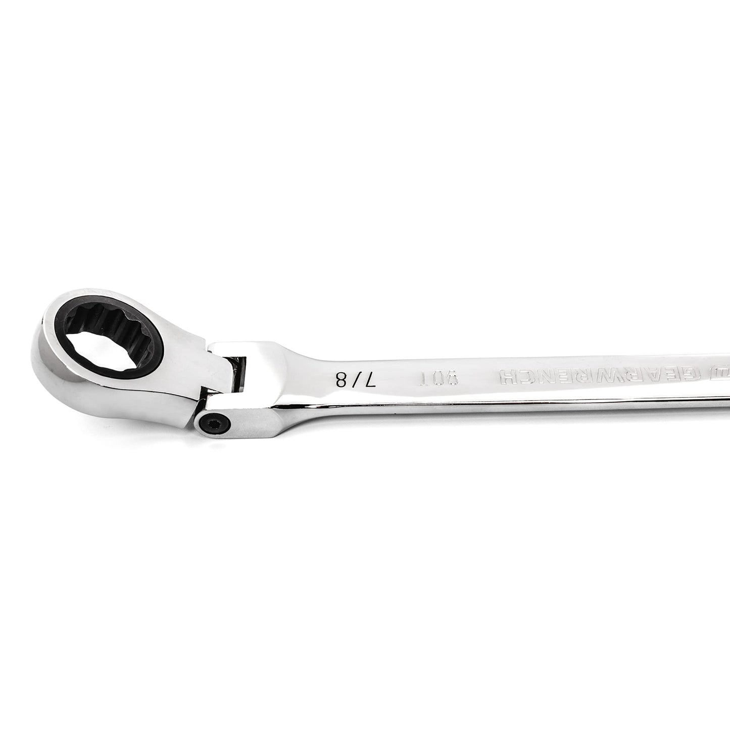 GEARWRENCH 7/8" 4 Degree Swing Arch 12 Point Flex Head Ratcheting Combination Wrench - 86751
