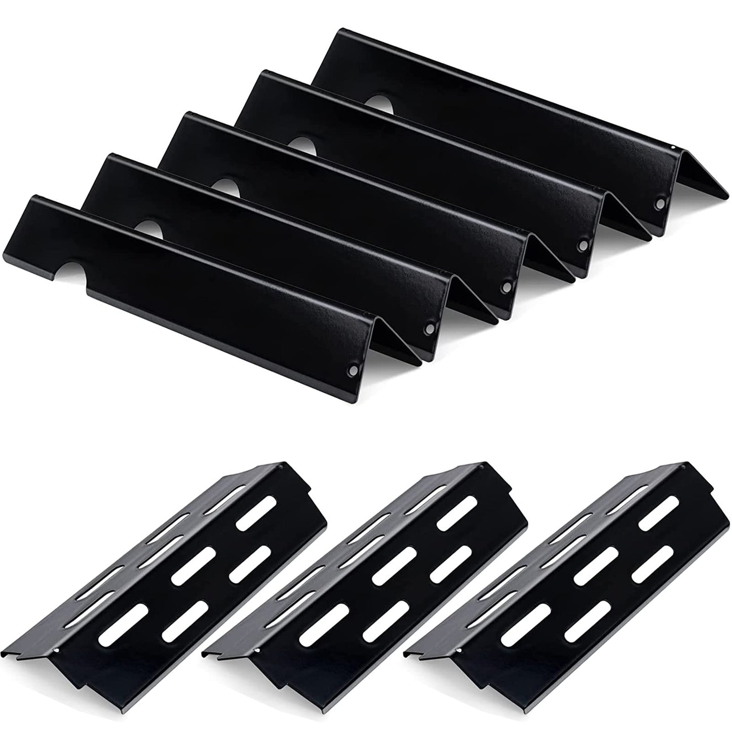 YOUFIRE Genesis II Flavorizer Bars Heat Deflectors Replacement Parts for Weber 66032 66795 66040, Weber 2 Grill Parts Fit GS4 Genesis II 300/LX 340 Series E-310 E-315 E-330 SE-335 (2017 & Newer)
