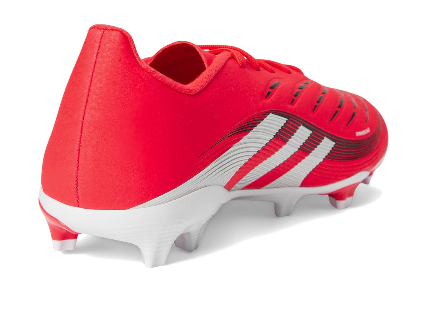 adidas Unisex-Kids League Predator Firm Ground/Multi Ground Soccer,Lucid Red/White/Black,6