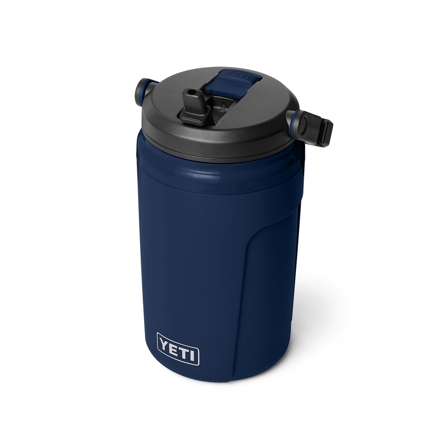 YETI Silo 40 oz Insulated Magslider Straw Cap Water Jug – Leakproof, Lightweight Sports Bottle with Fence Hook Handle – Keeps Drinks Ice-Cold – Ideal for Gym, Sports & Tournaments, Navy