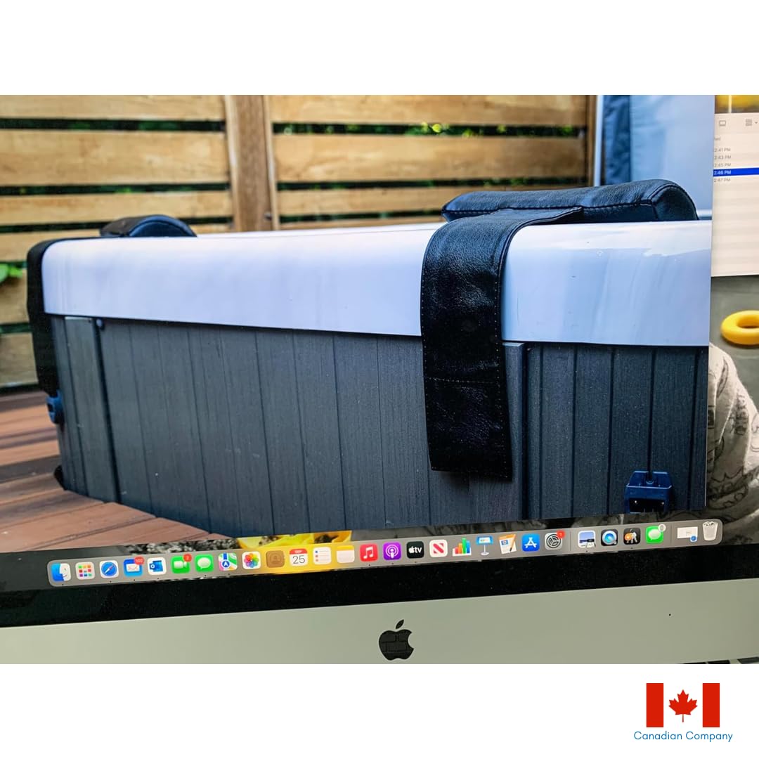 ABC Spa Black Hot tub Spa Pillow Pair (Firm for Maximum Support)