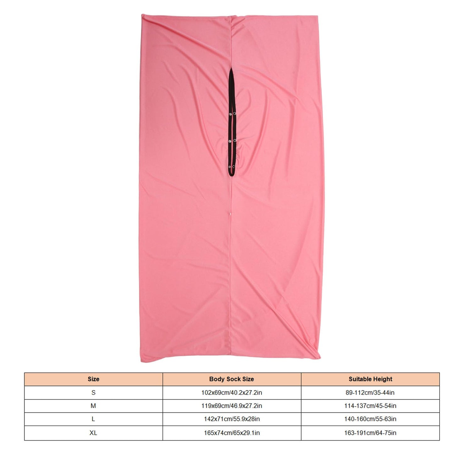 Dynamic Movement Sensory Body Sock, Sensory Body Sock Full Body Wrap to Relieve Stress, Stretchy, Breathable Cozy Sensory Sack for Boys, Girls (XL)