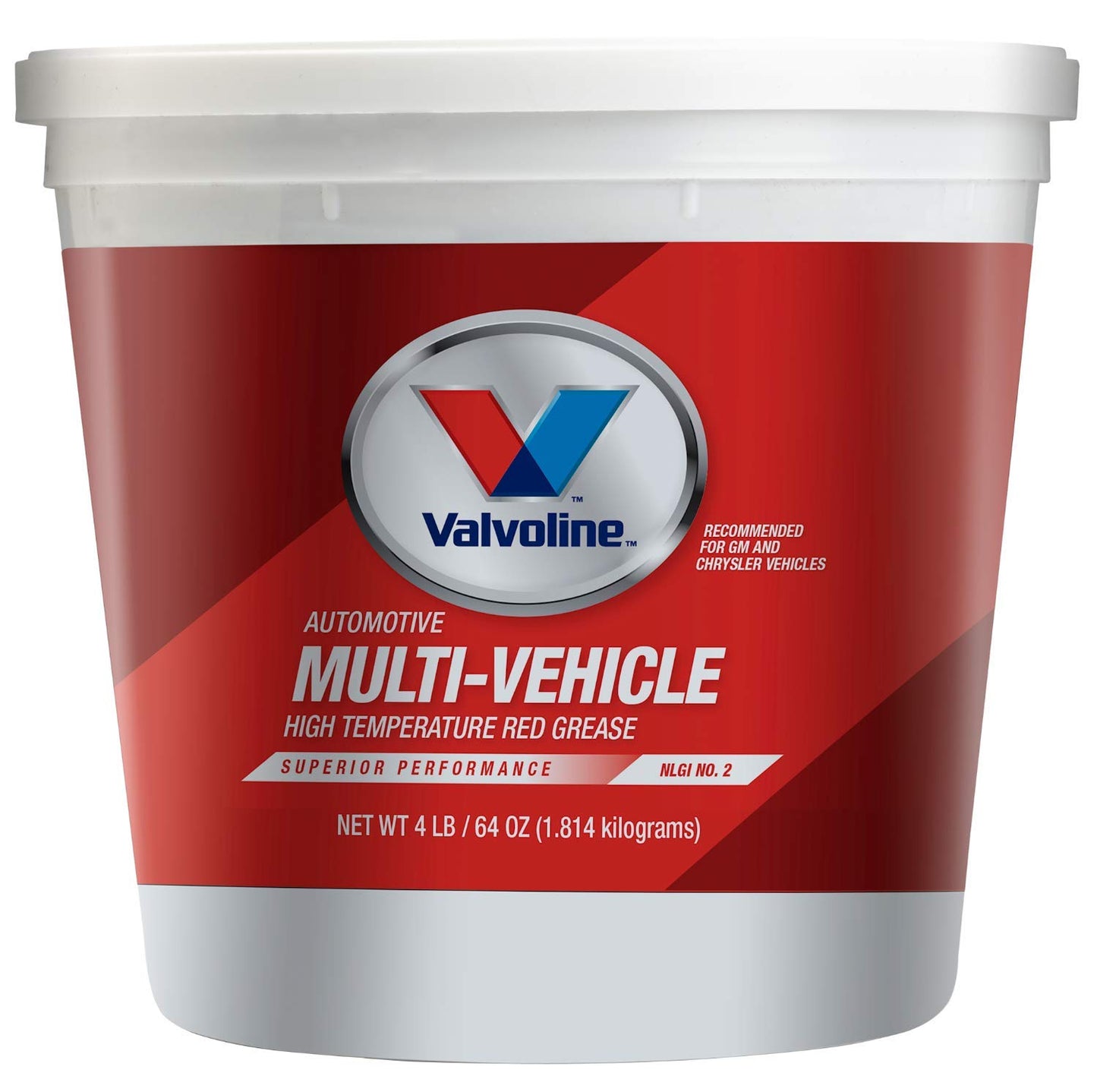 Valvoline VV616 GM, Chrysler, European and Japanese Vehicles Multi-Purpose Grease - 4 LB.