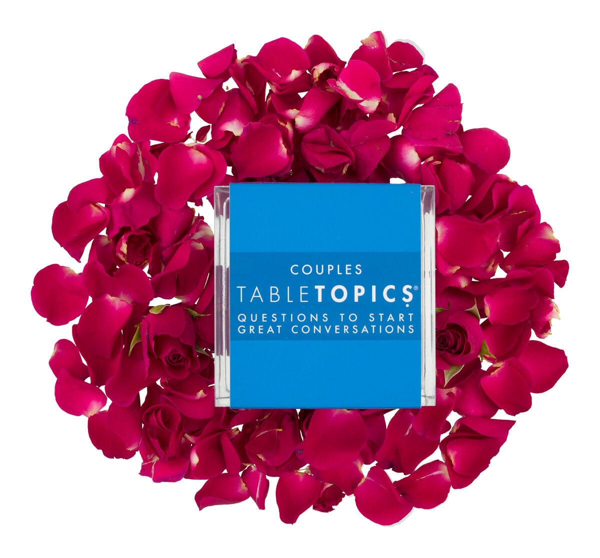 TableTopics Couples Question Game - 135 fun questions, spark new topics, engage in exciting talks