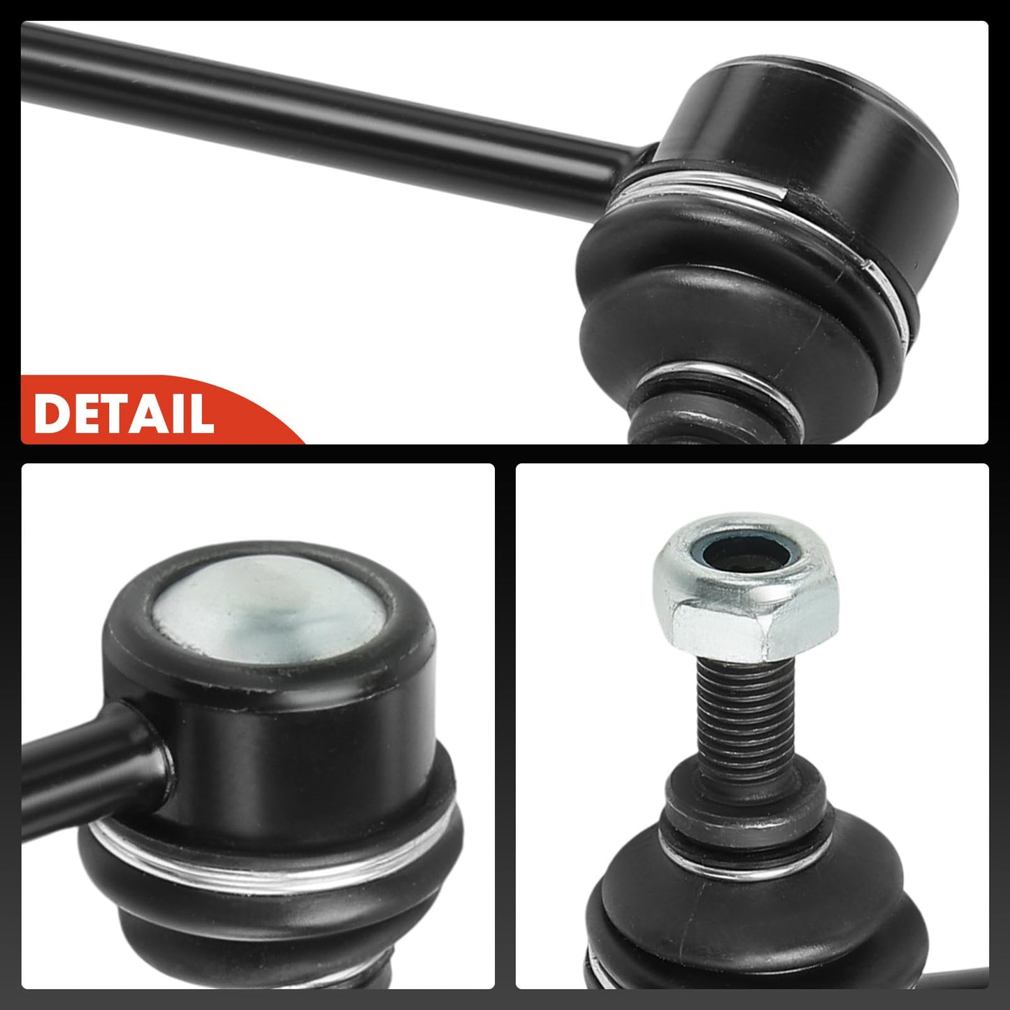 A-Premium 2 x Rear Sway Bar Links Stabilizer Bar Links, Compatible with Ford Edge 2011-2014 & Lincoln MKX 2011-2015