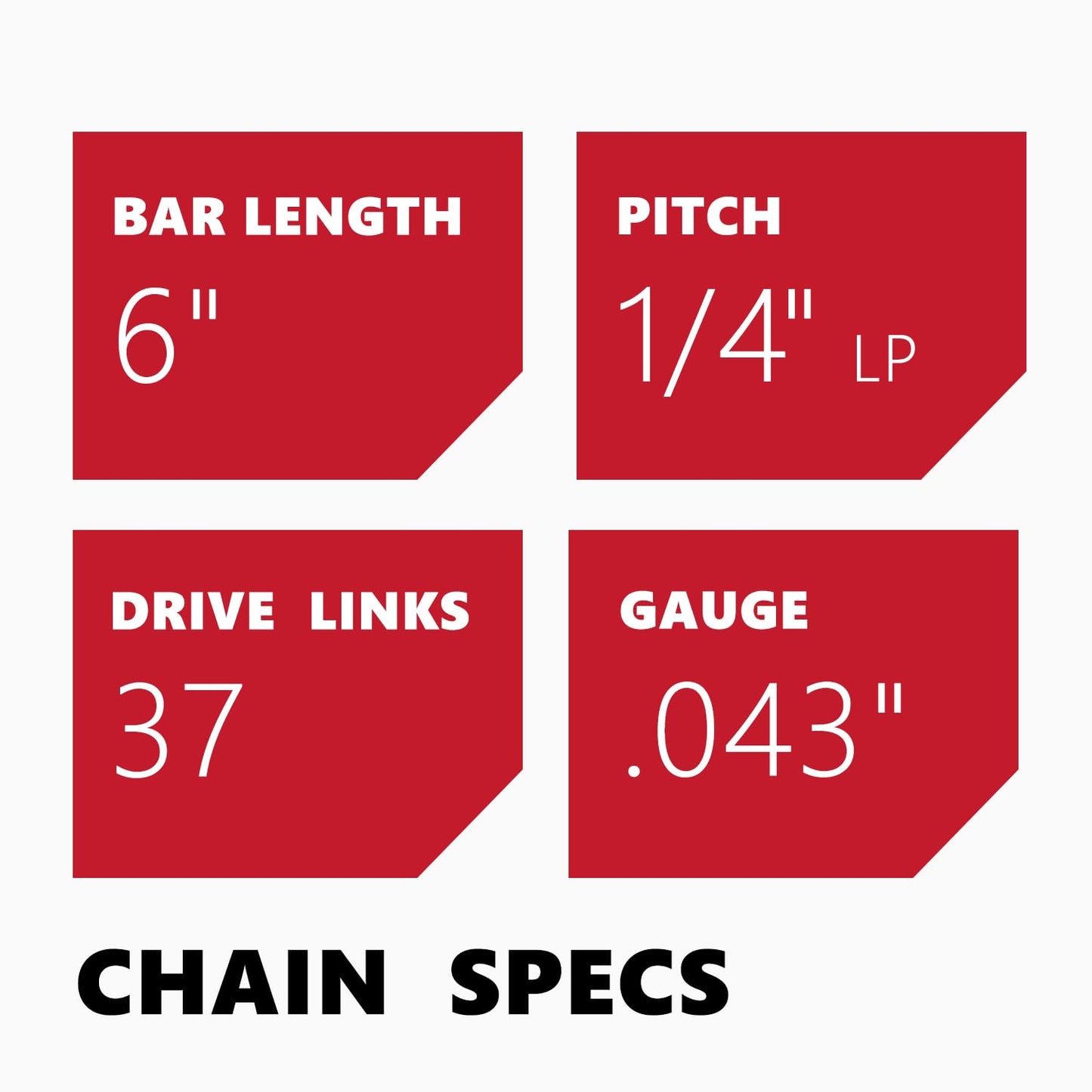 KAKEI 20 Inch Chainsaw Chain .325" Pitch .058" Gauge 76 Drive Links for Blue Max 53543, 8901, 8902 (3 Chains)