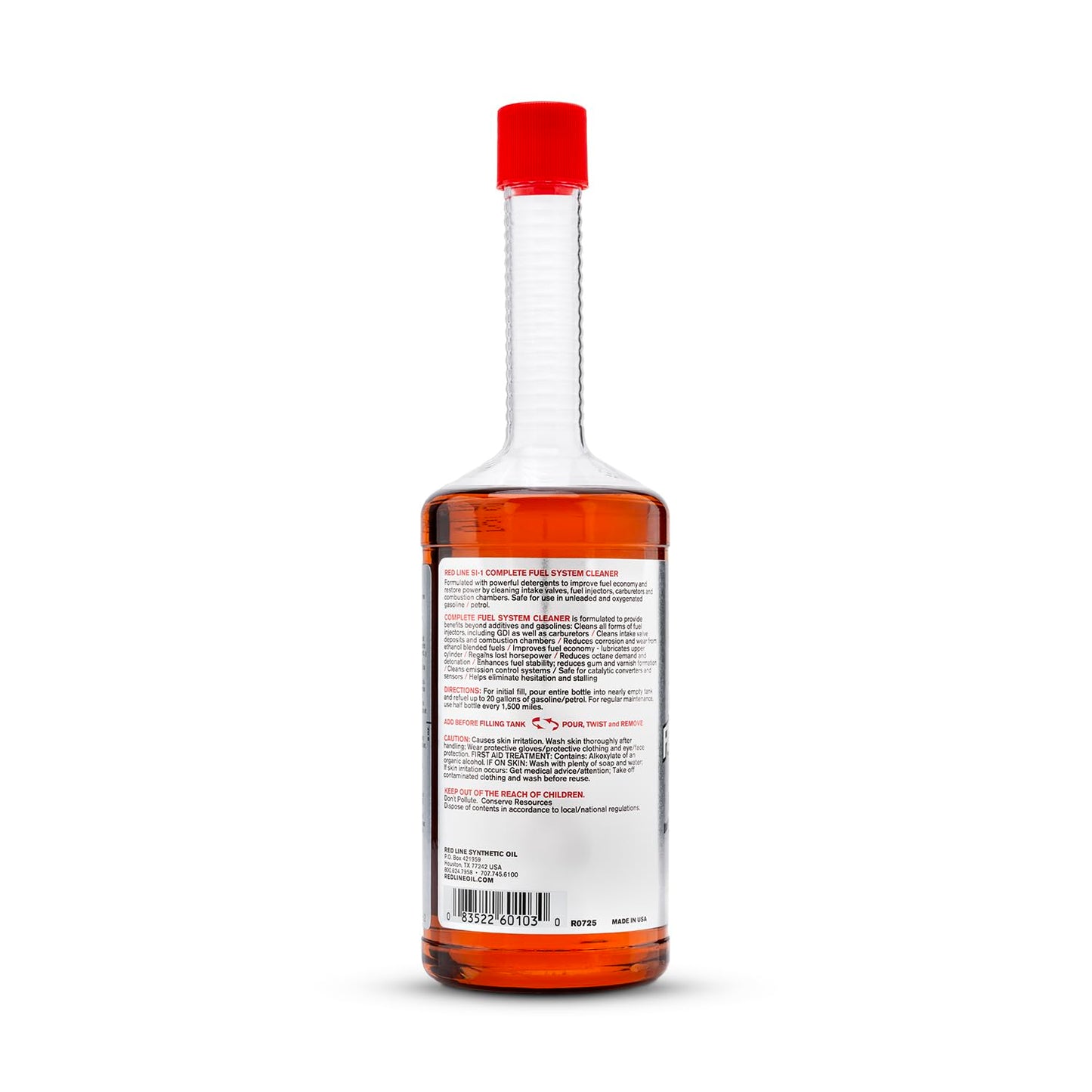 Red Line 60103 Complete SI-1 Fuel System Cleaner, 15 Ounce, 2 Bottles