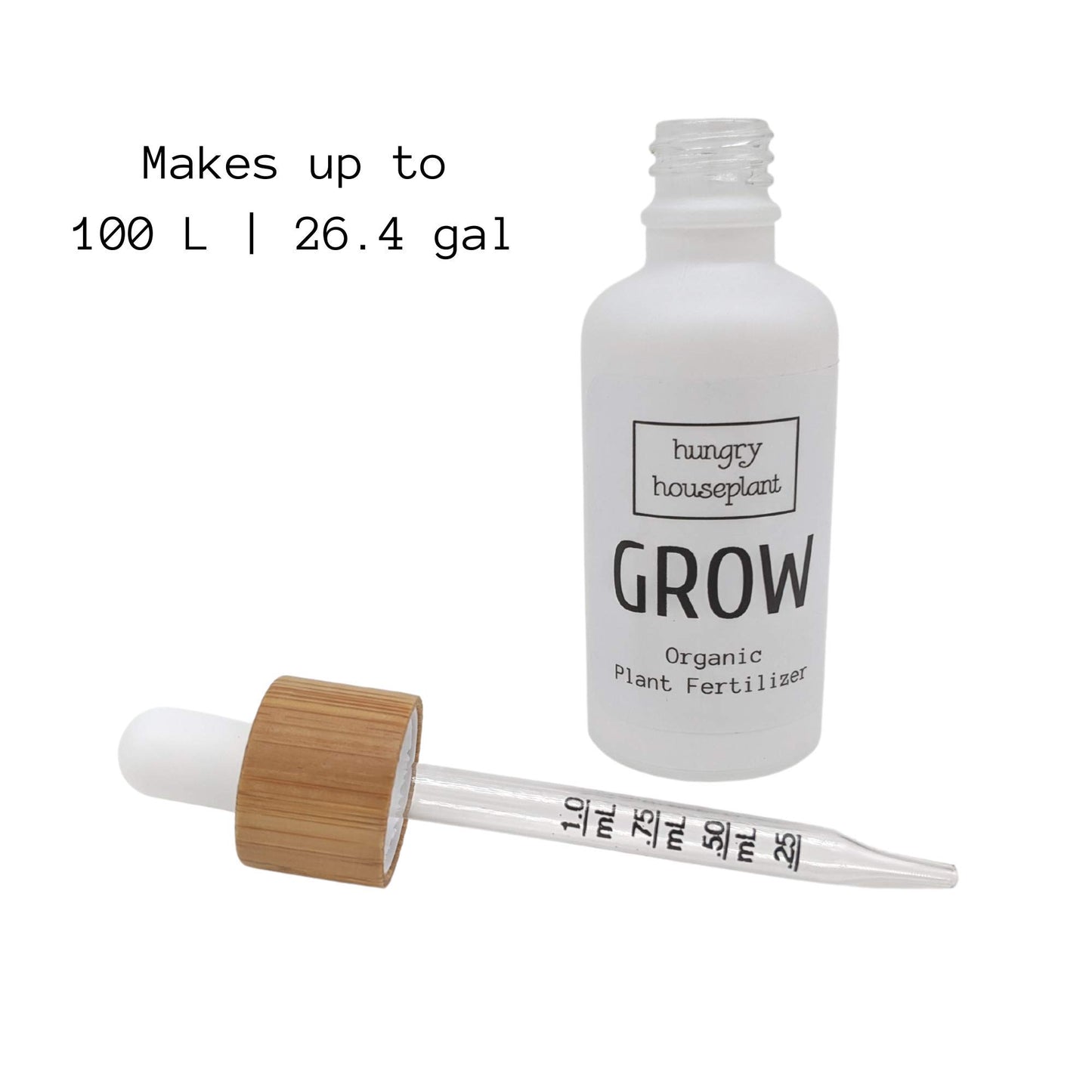 Grow Houseplant Fertilizer | All Purpose Liquid Seaweed Fertilizer for Healthier Plants | Starters, Propegation, Tropicals, Flowers, Vegetables, Succulents | Makes 200 L (Pack of 2)