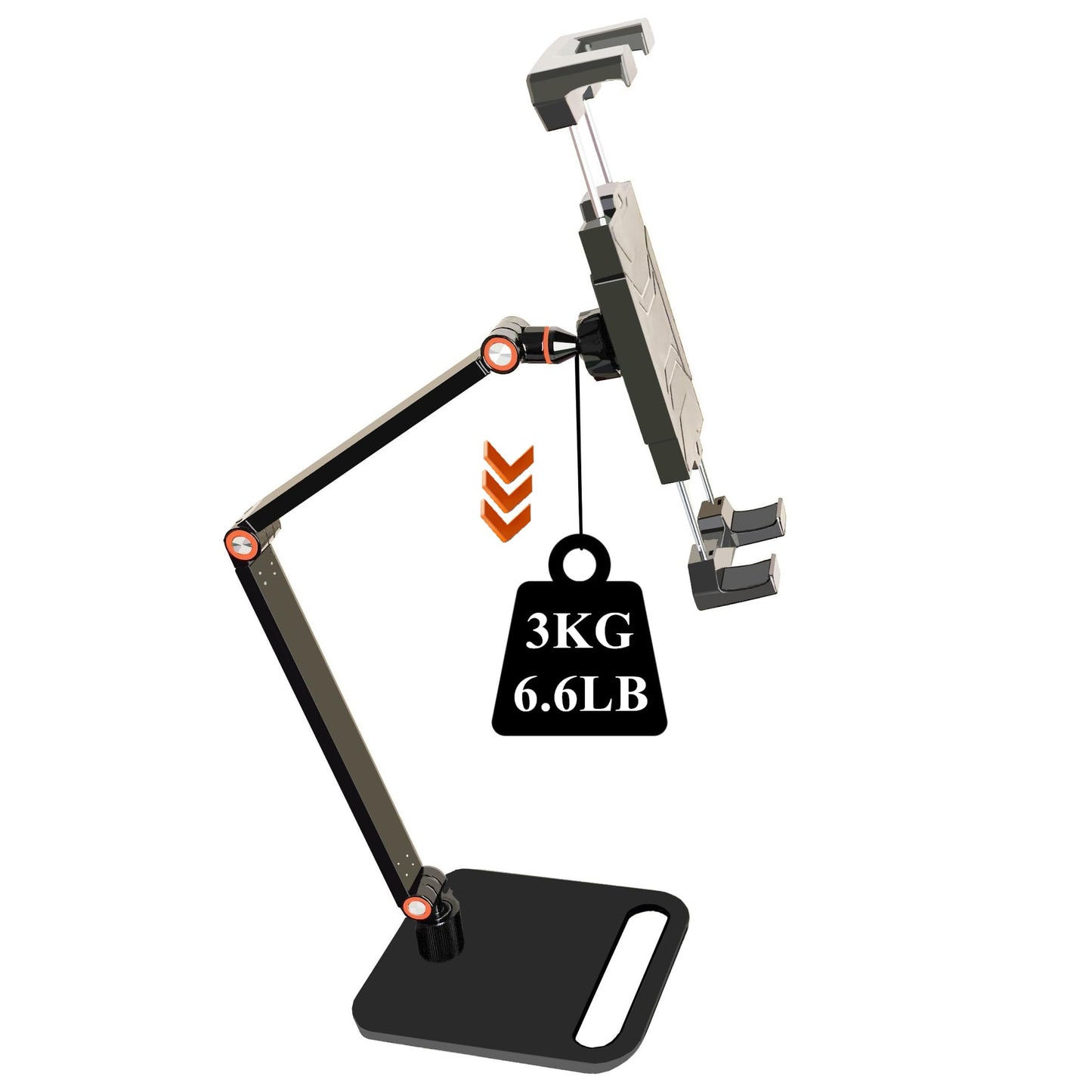 WYSXEBWZ Portable Monitor Holder for 7-18.5 Inch Screen Desktop Expandable Monitor Stand 13 inch Tablet Stand