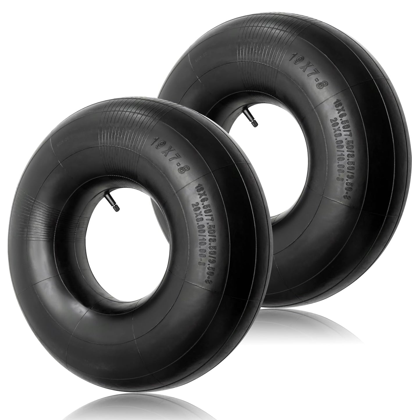 Artilife 2 Pack Tire Tube,Inner Tube Lawn Tractor Tire for Lawn Mower, ATVs, Go-Karts and More (20x8.00/10.00-8)