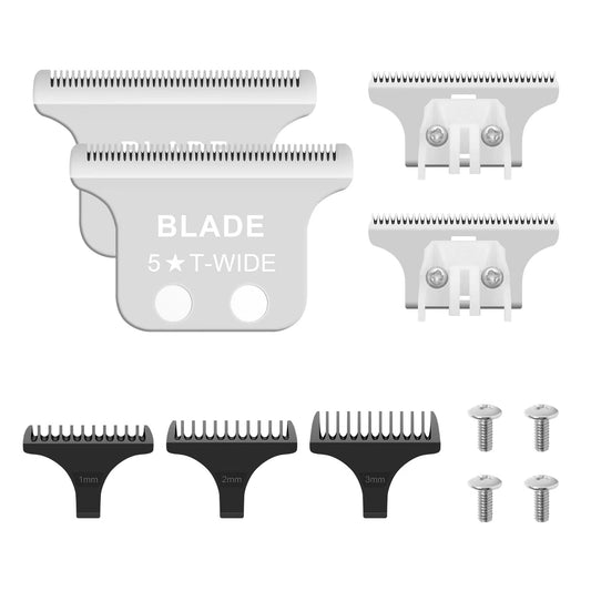 #2215 T Wide Adjustable Trimmer Blades for Wahl 5 Star Series Detailer (8081) and Cordless Detailer LI (8171) Hair Clippers Blades-Model 2215