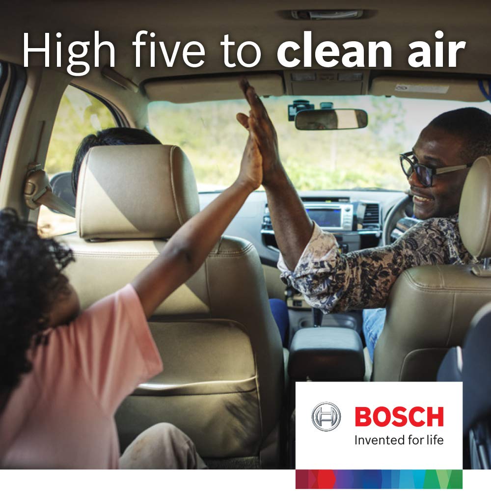BOSCH 6081C HEPA Cabin Air Filter - Compatible with Select Ford Expedition, F-150, F-150 Lightning, F-250, F-350, F-450, F-550 Super Duty; Lincoln Navigator