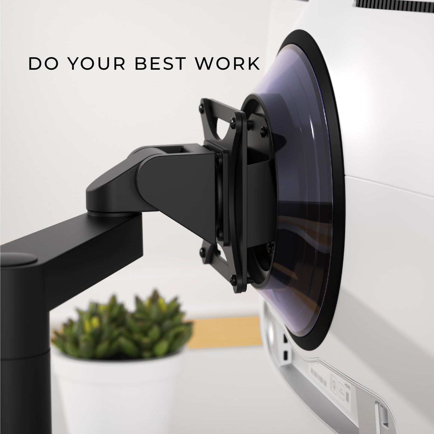 HumanCentric VESA Mount Adapter Compatible with Samsung Odyssey OLED G9 Monitors G95SC, G91SD and G93SD, Works with Odyssey G9 49-inch, Mount on a VESA Monitor Arm, 100x100m VESA Pattern