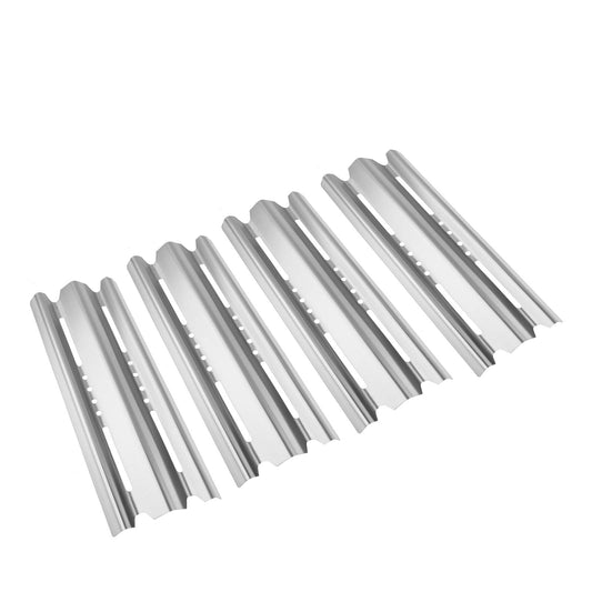 17.56 inch Heat Shield of Stainless Steel Replacement for Broil King, Master Forge, Broil-Mate, Sterling and GrillPro Gas Grill Models, Set of 4-Pack (4)