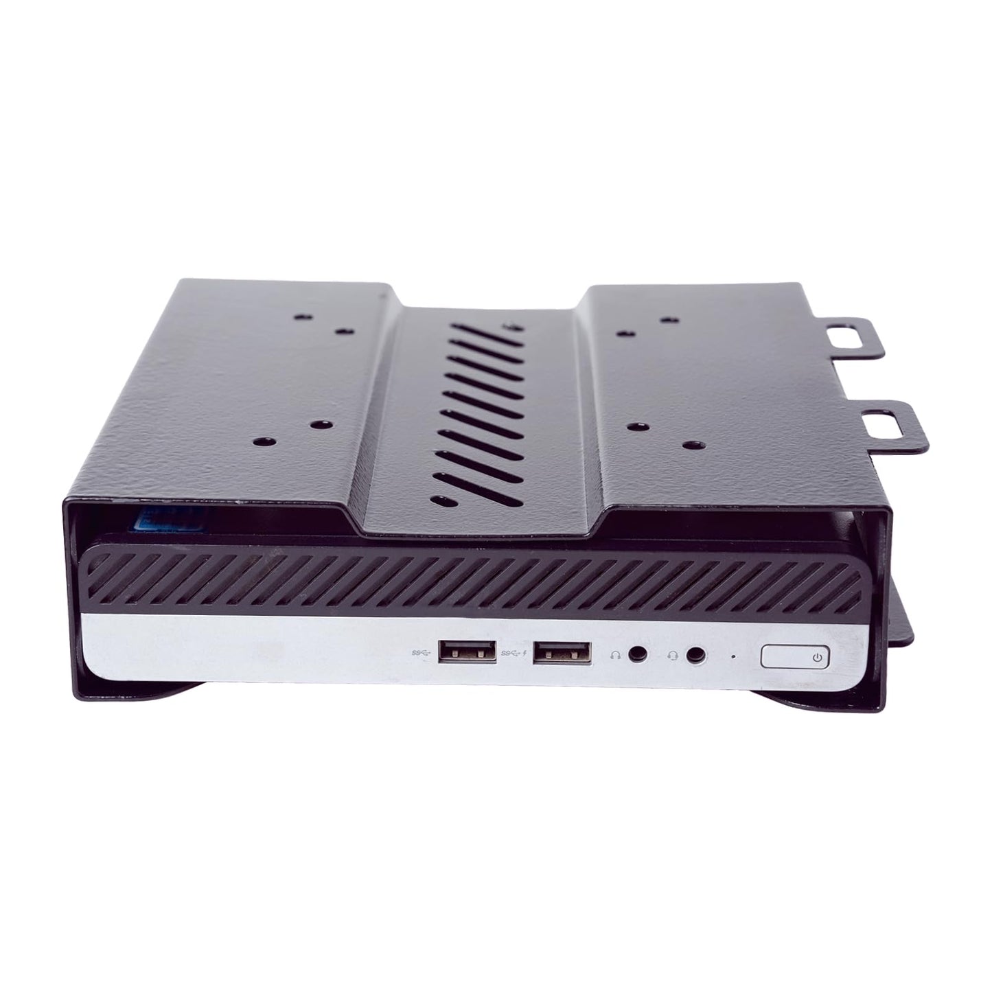 Fbyuitap Mini PC Mount Compatible with HP 260 Desktop,ProDesk 400 405 600,EliteDesk 705 800 805 Mini PCs VESA Mount Adapter Wall and Under Desk