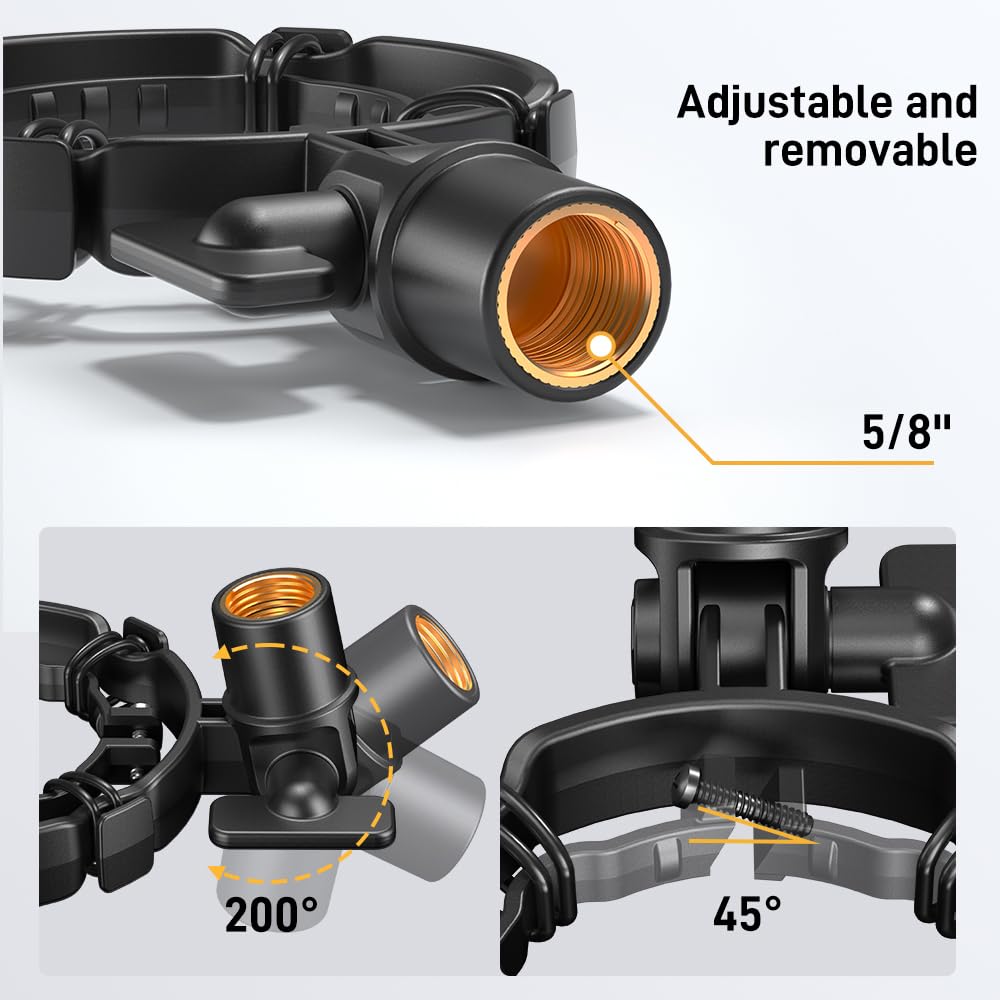 MAONO PD200X Shock Mount - Microphone Mounts Reduce Vibration Noise