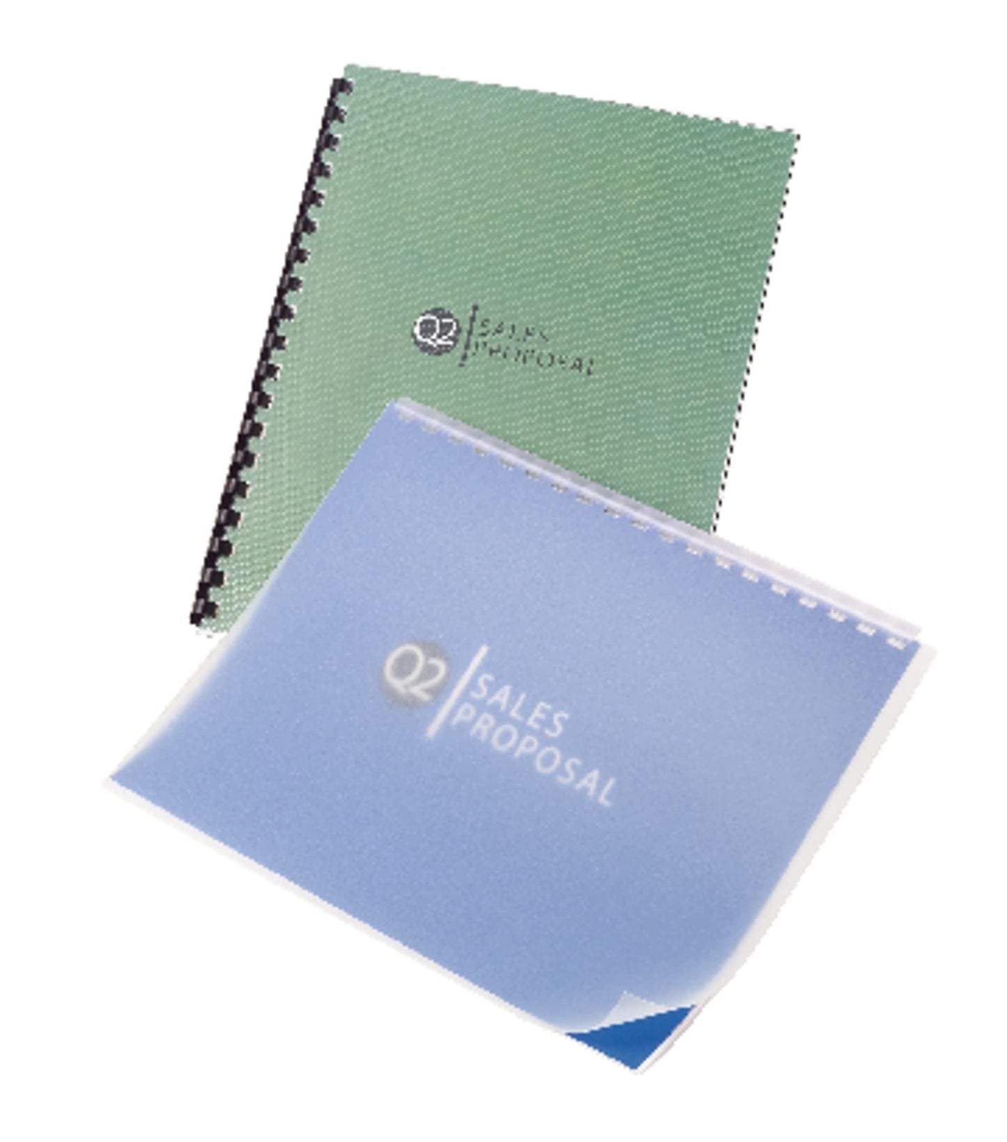 Swingline/GBC Designer Premium Plus View Presentation Binding Covers, Square Corners, Frost, 25 Pieces Per Box (2514499)