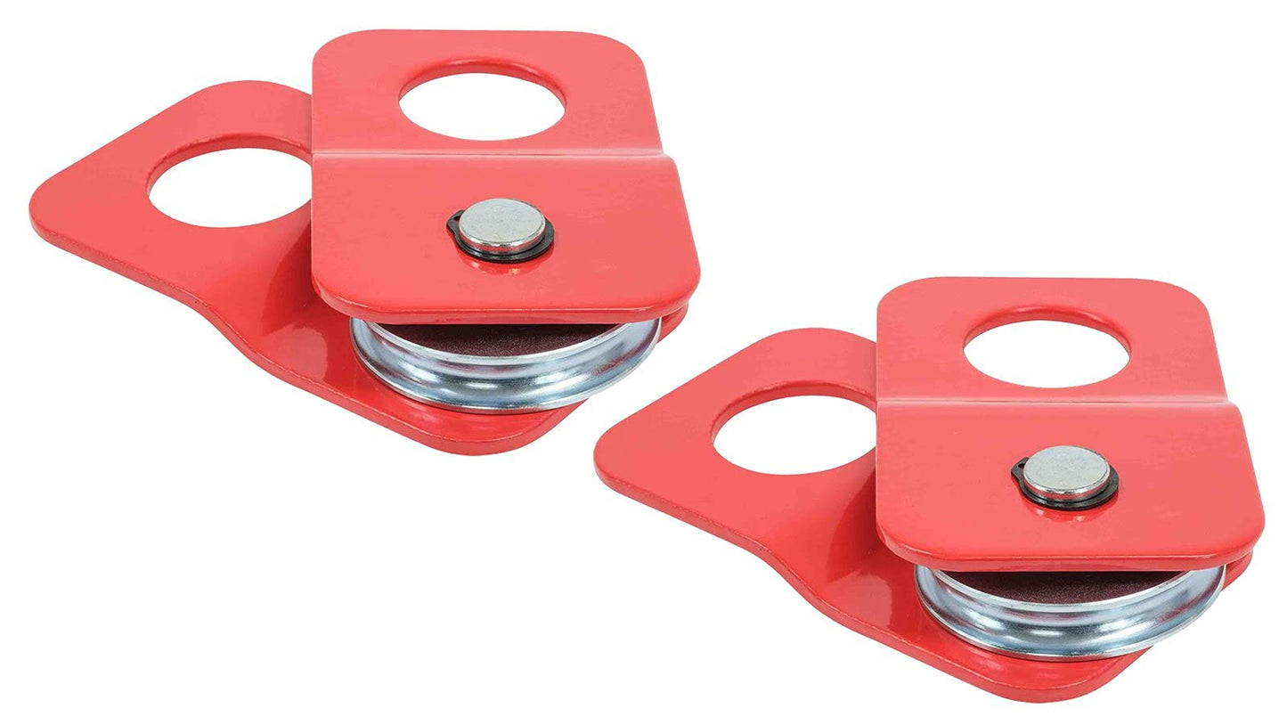 Mytee Products 2 Pack 4 Ton Winch Snatch Block for Recovery - 10,500 lbs Off Roading Snatch Block Pulley for Synthetic Rope, Towing, Hauling - Offroad Recovery Accessory for Truck ATV SUV UTV