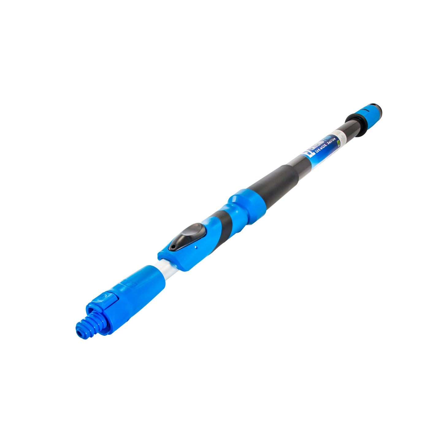Unger Lock-On EZ Extend Pro Telescopic Pole, Extension from 2.6’ to 5.3’, Aluminum Extendable Poles for Indoor/Outdoor, Floor and High-Access Cleaning, Use with Squeegees, Broom Heads, Brushes & More