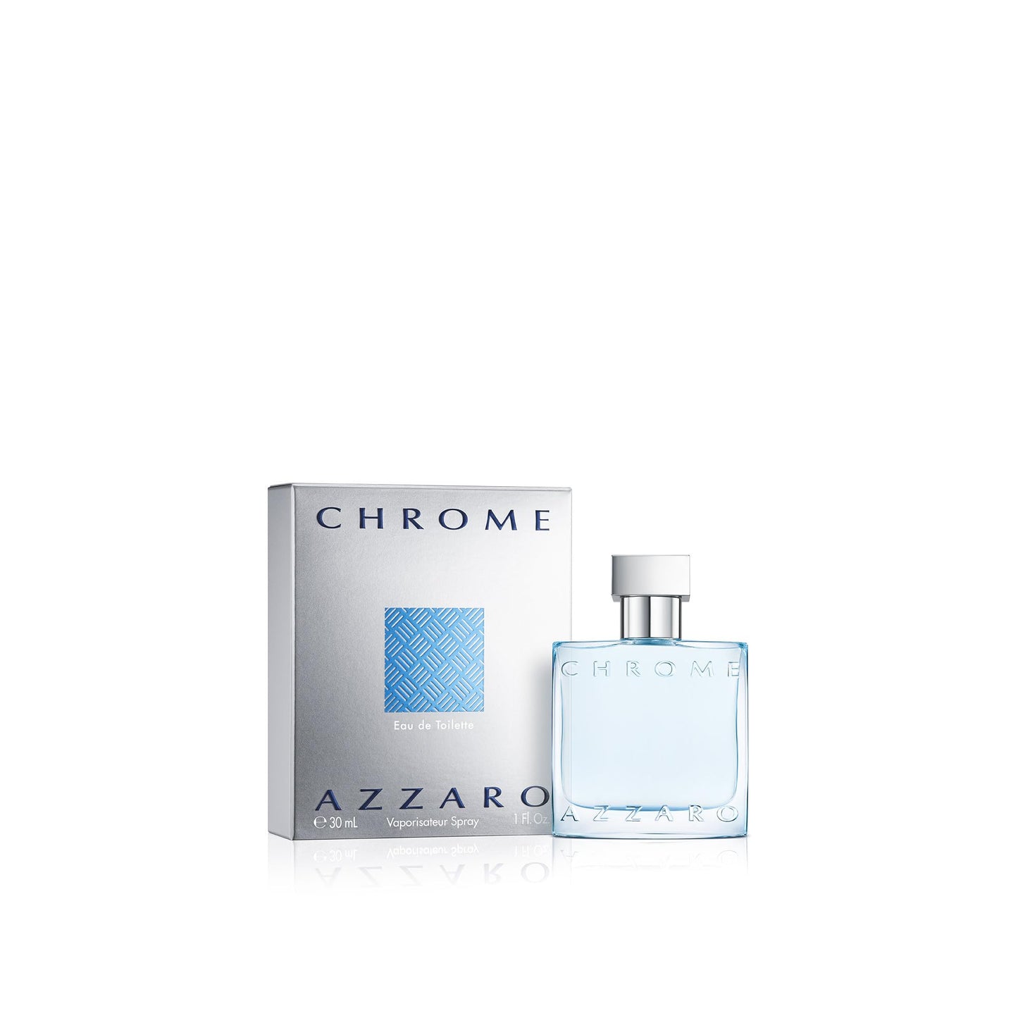 Azzaro Chrome Eau de Toilette for Men, Fresh Citrus Aquatic & Woody Fragrance