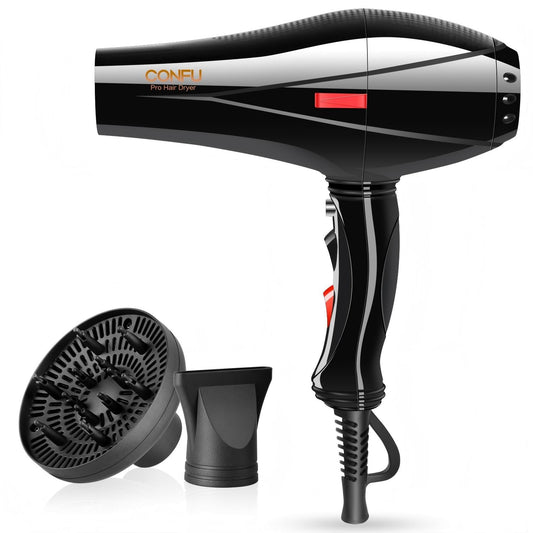 Professional Hair Dryer, Ionic Salon Performance Hair Dryer,1875 Watts Hair Dryer with Diffuser,3 Heating & 2 Speed Setting Blow Dryer With Cool Shot