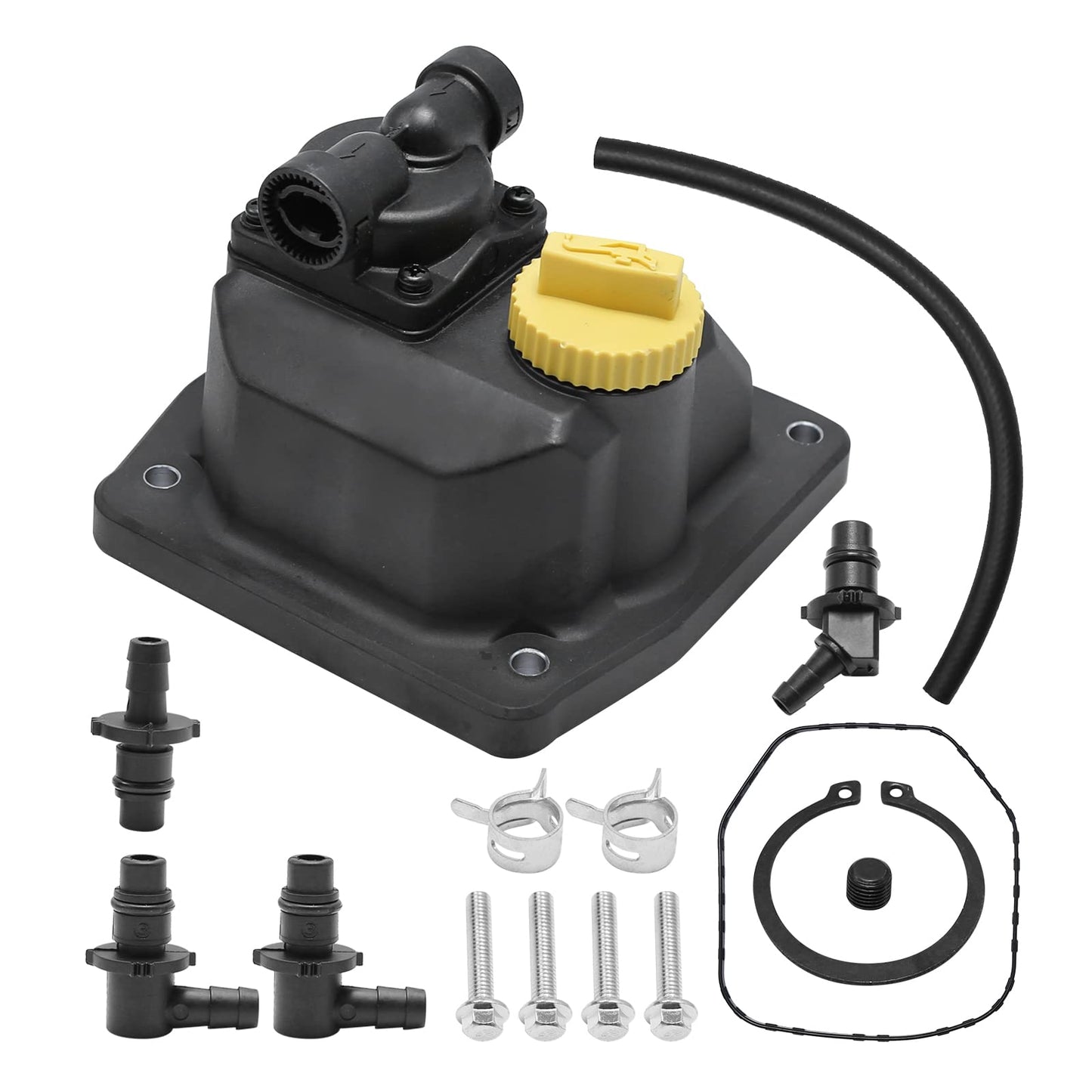 ZUDKSUY 2455910S Mechanical Fuel Pump Kit Valve Cover Replacement for Kohler CH18 CH19 CH20 CH22 CH23 CH25 CH640 CH730 with Oil Cap